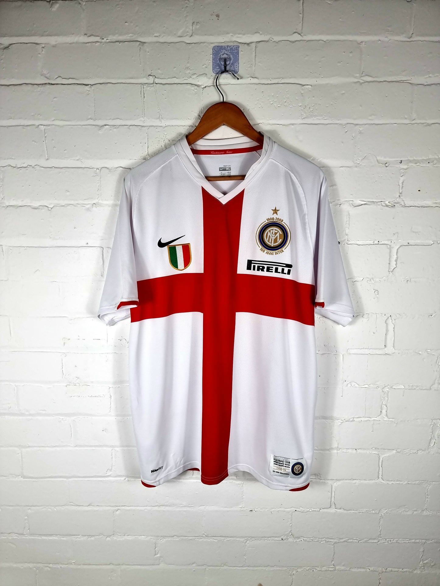 Nike Inter Milan 2007/08 Centenary Away Shirt XL