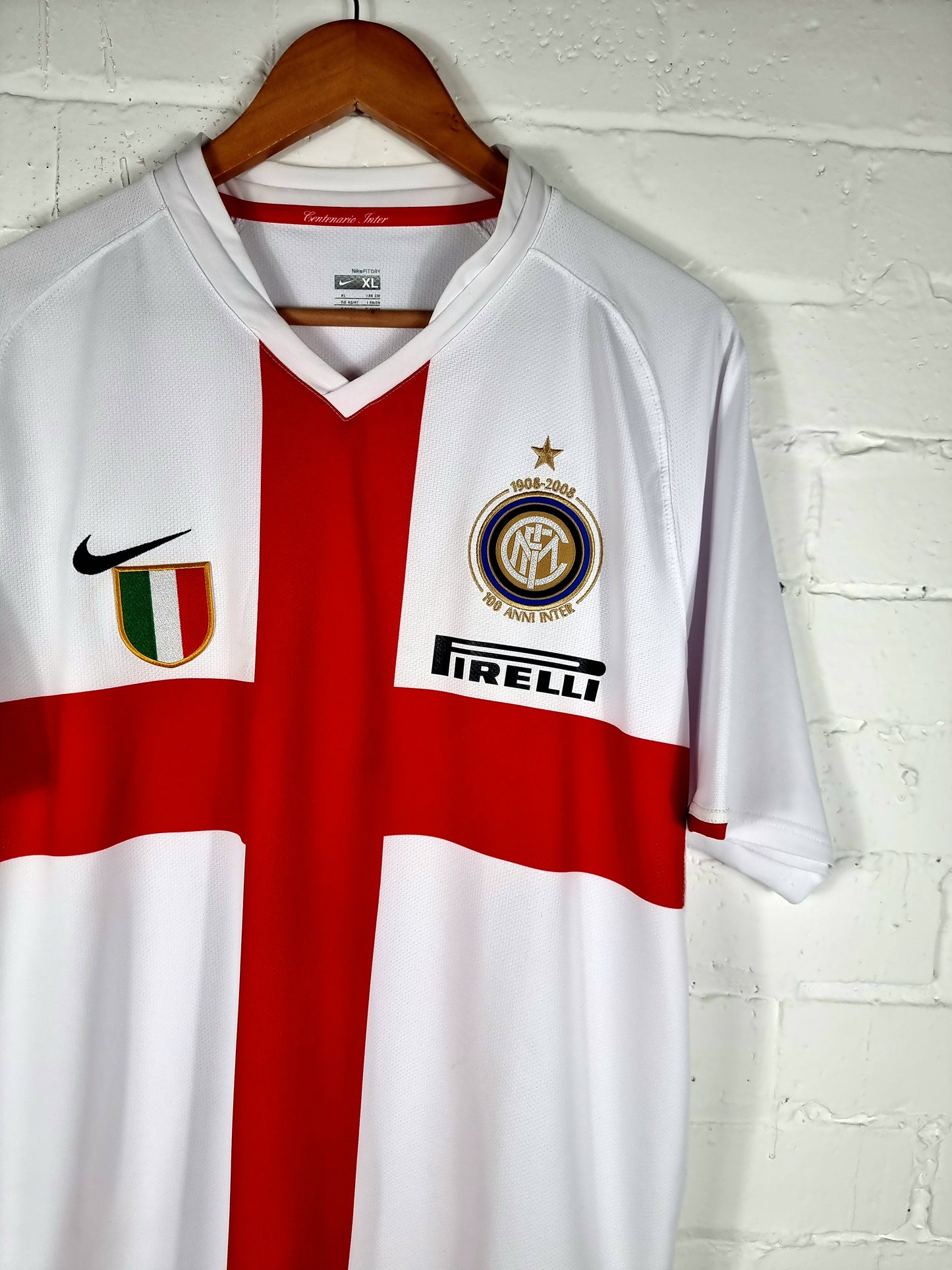 Nike Inter Milan 2007/08 Centenary Away Shirt XL
