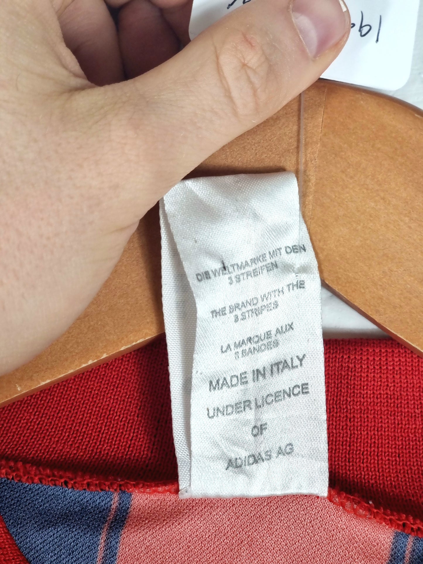 Adidas Foggia 1995/96 'Oshadogan 20' Match Issue Long Sleeve Home Shirt XL