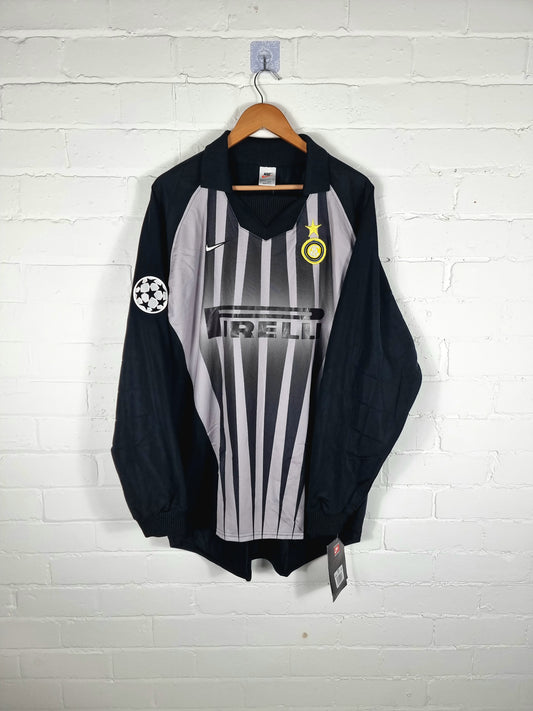 Nike Inter Milan DIY Template* 1998/99 'Pagliuca 1' Deadstock Long Sleeve Goalkeeper Shirt XXL