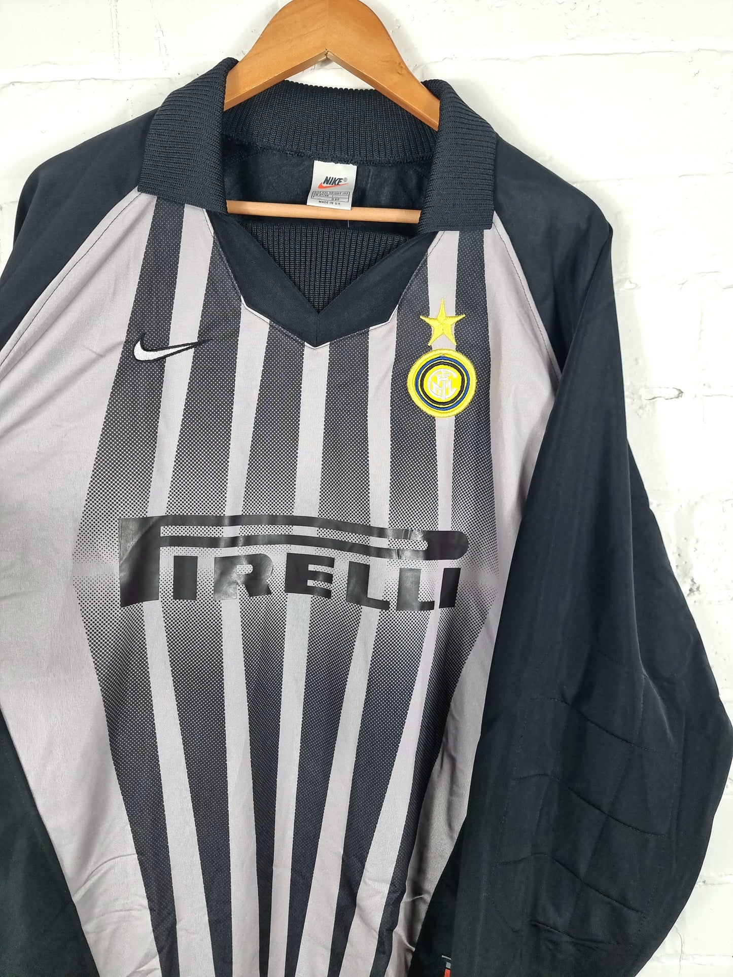 Nike Inter Milan DIY Template* 1998/99 'Pagliuca 1' Deadstock Long Sleeve Goalkeeper Shirt XXL
