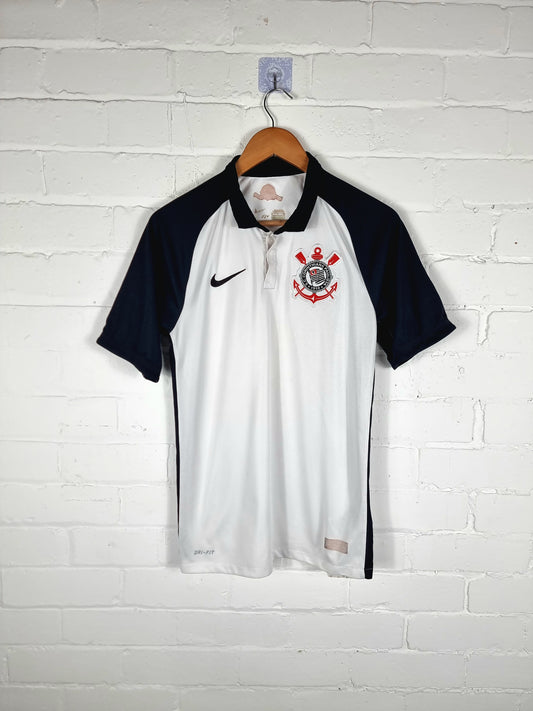 Nike Corinthians 2015/16 Home Shirt Small