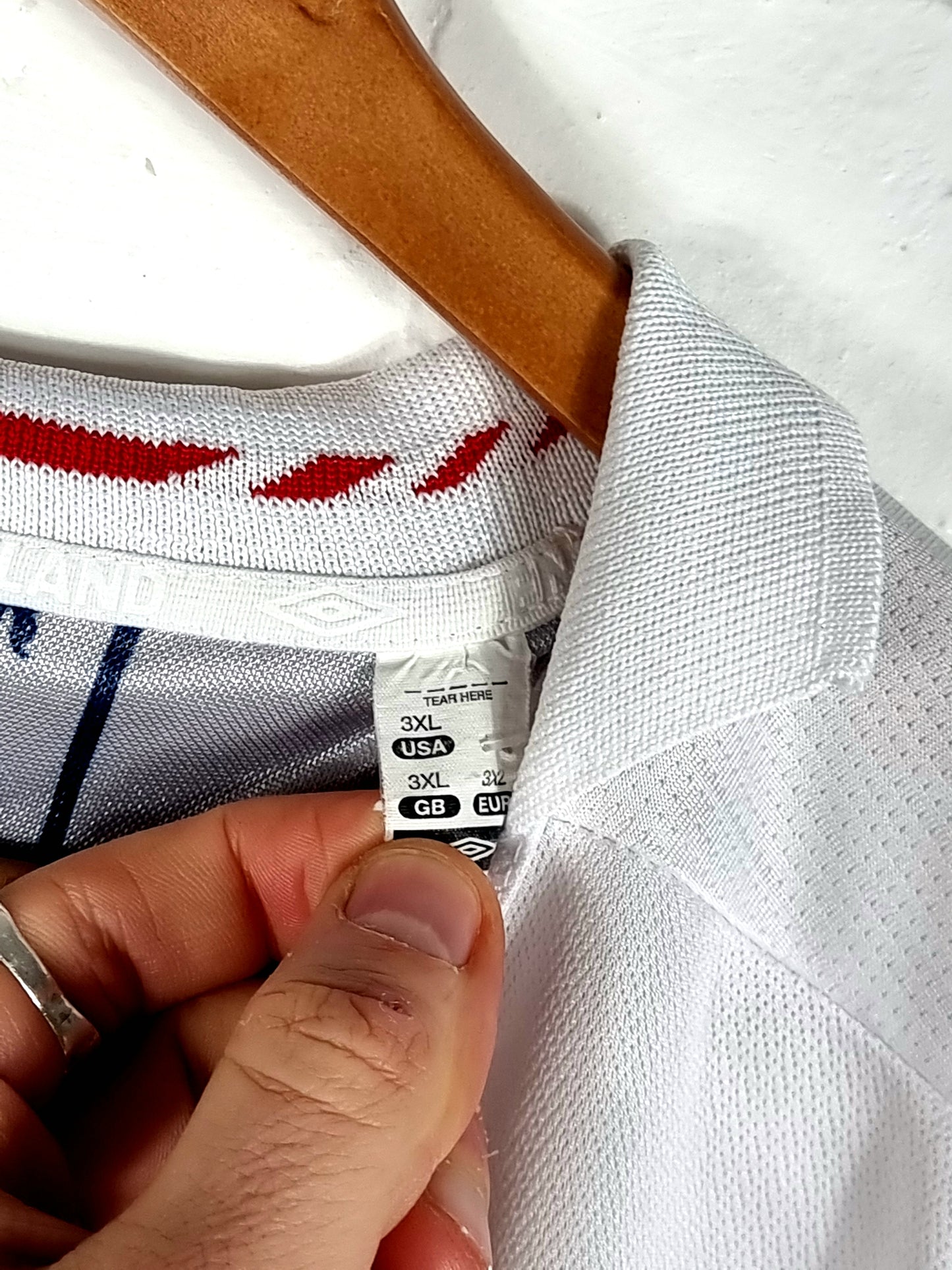 Umbro England 2005/07 Home Shirt XXXL