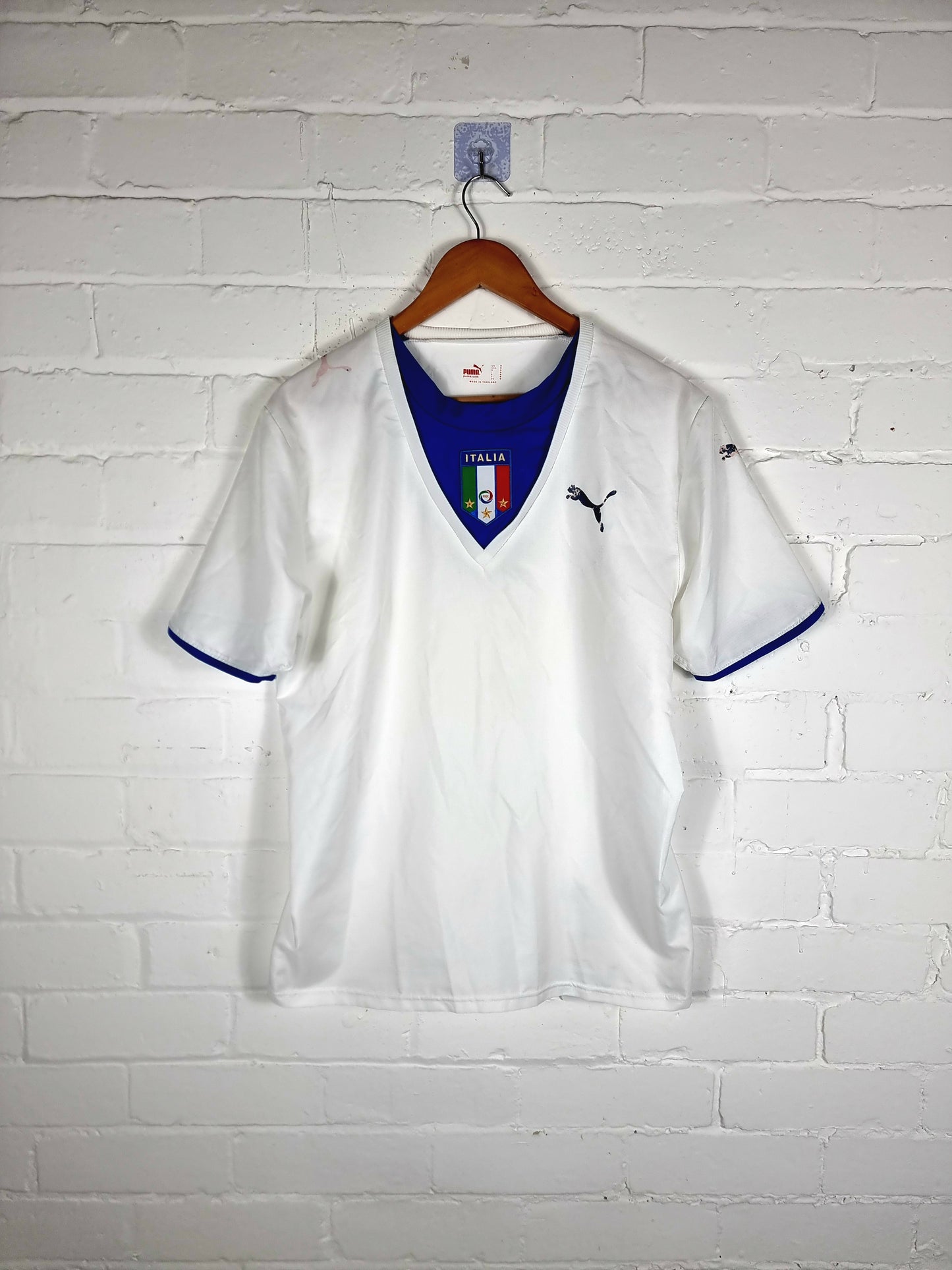 Puma Italy 2006/08 Away Shirt Medium