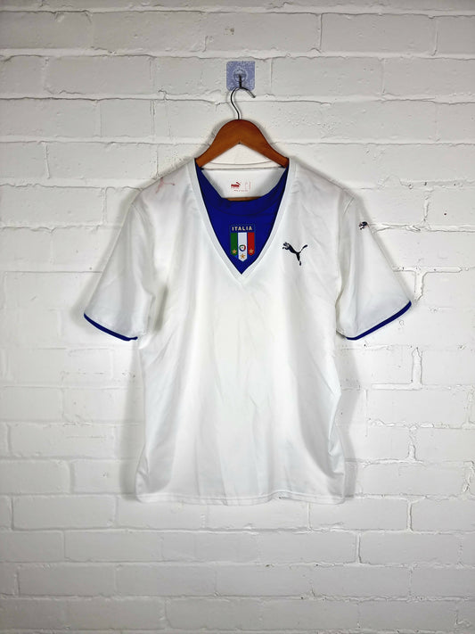 Puma Italy 2006/08 Away Shirt Medium