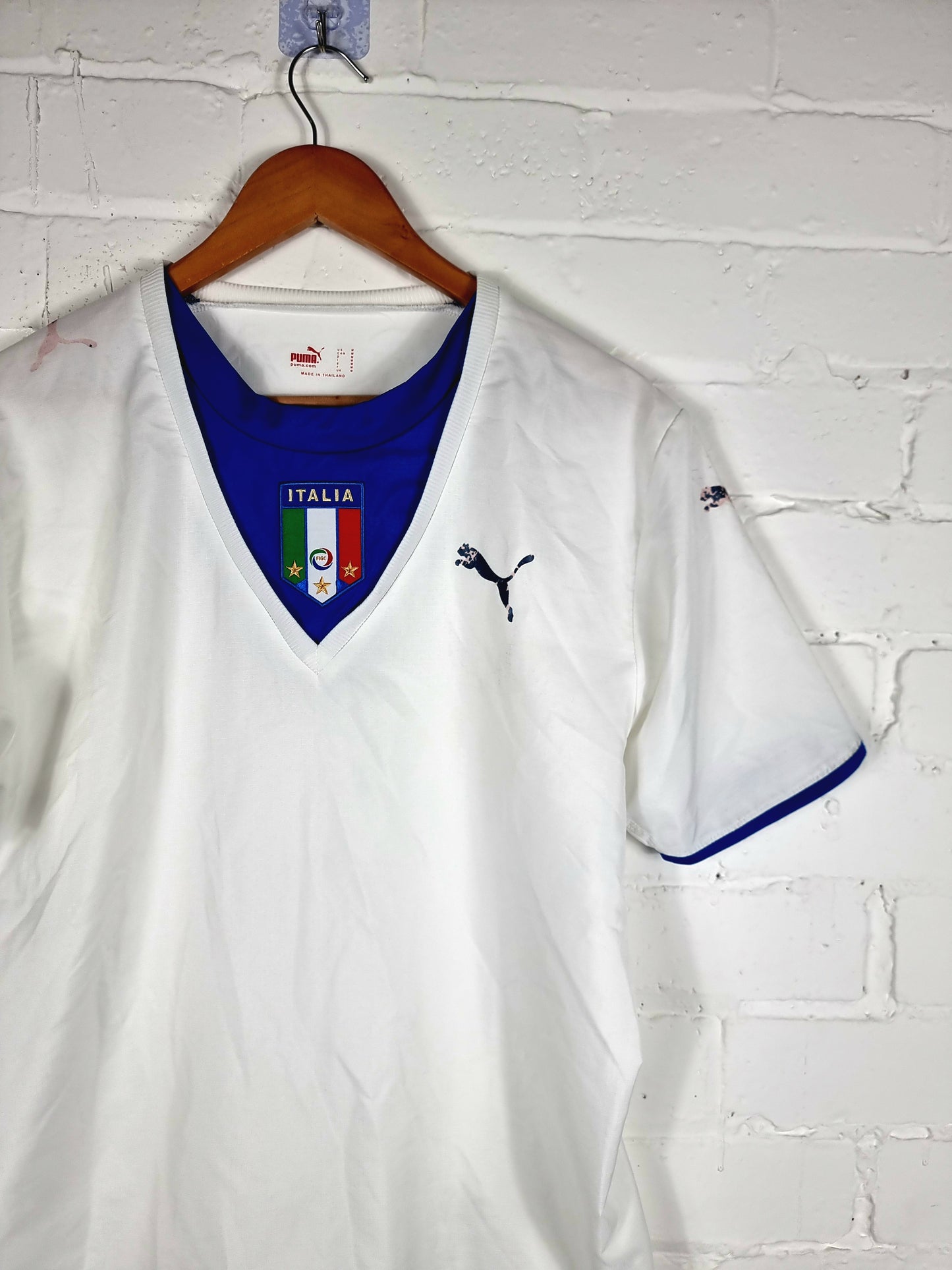 Puma Italy 2006/08 Away Shirt Medium