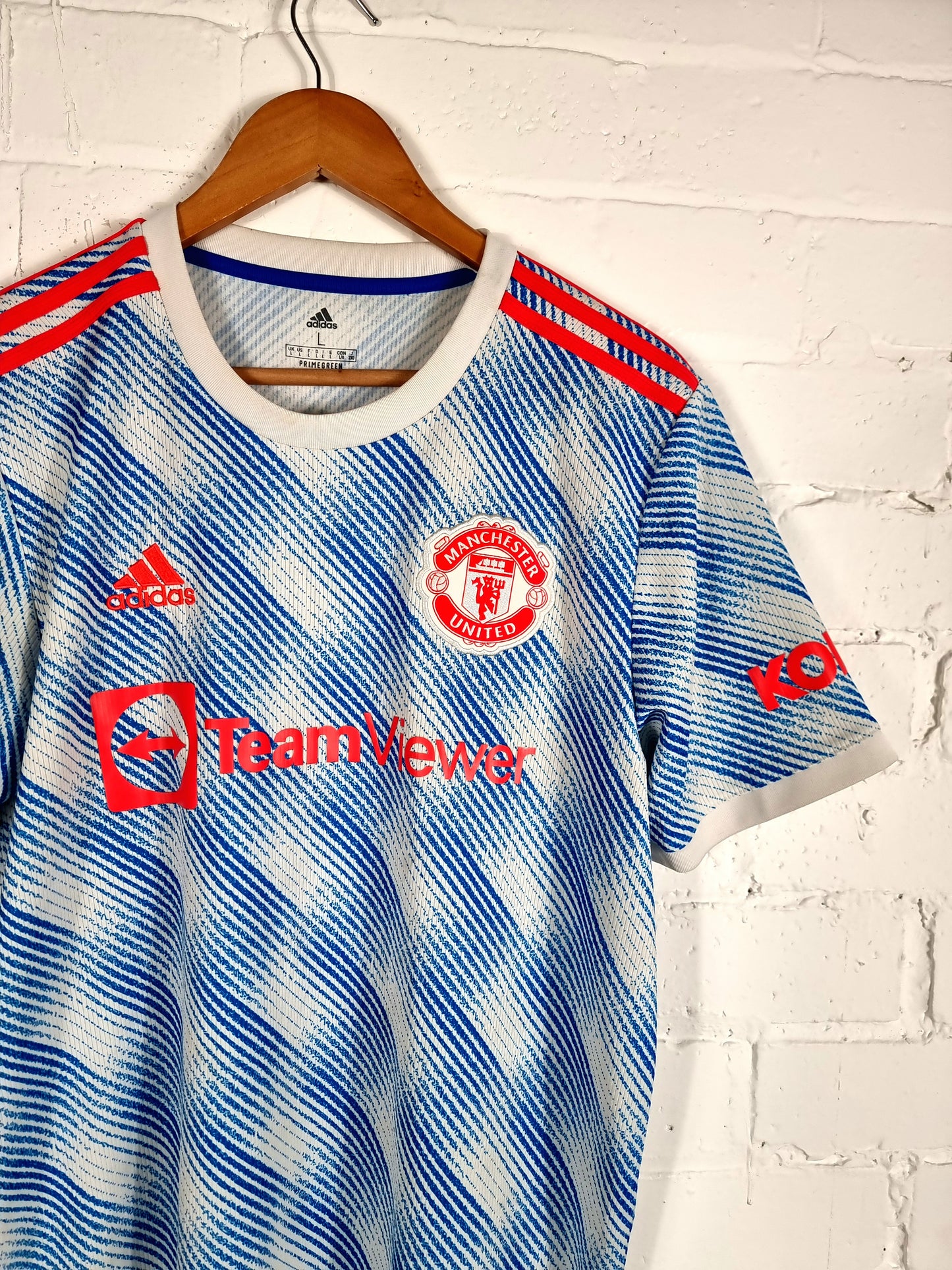 Adidas Manchester United 2021/22 Away Shirt Large