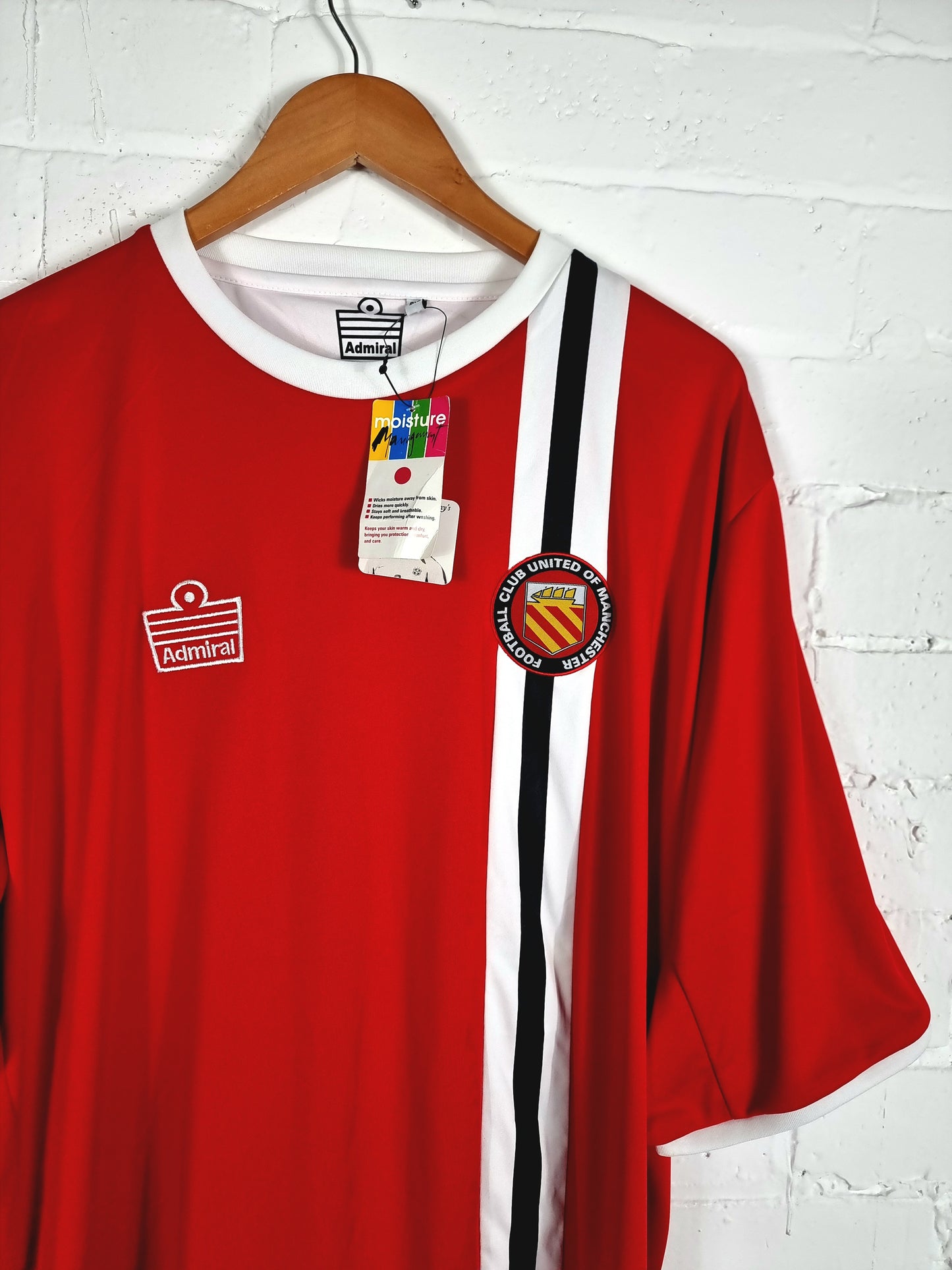 Admiral FC United of Manchester 2009/2011 Deadstock Home Shirt XXXL