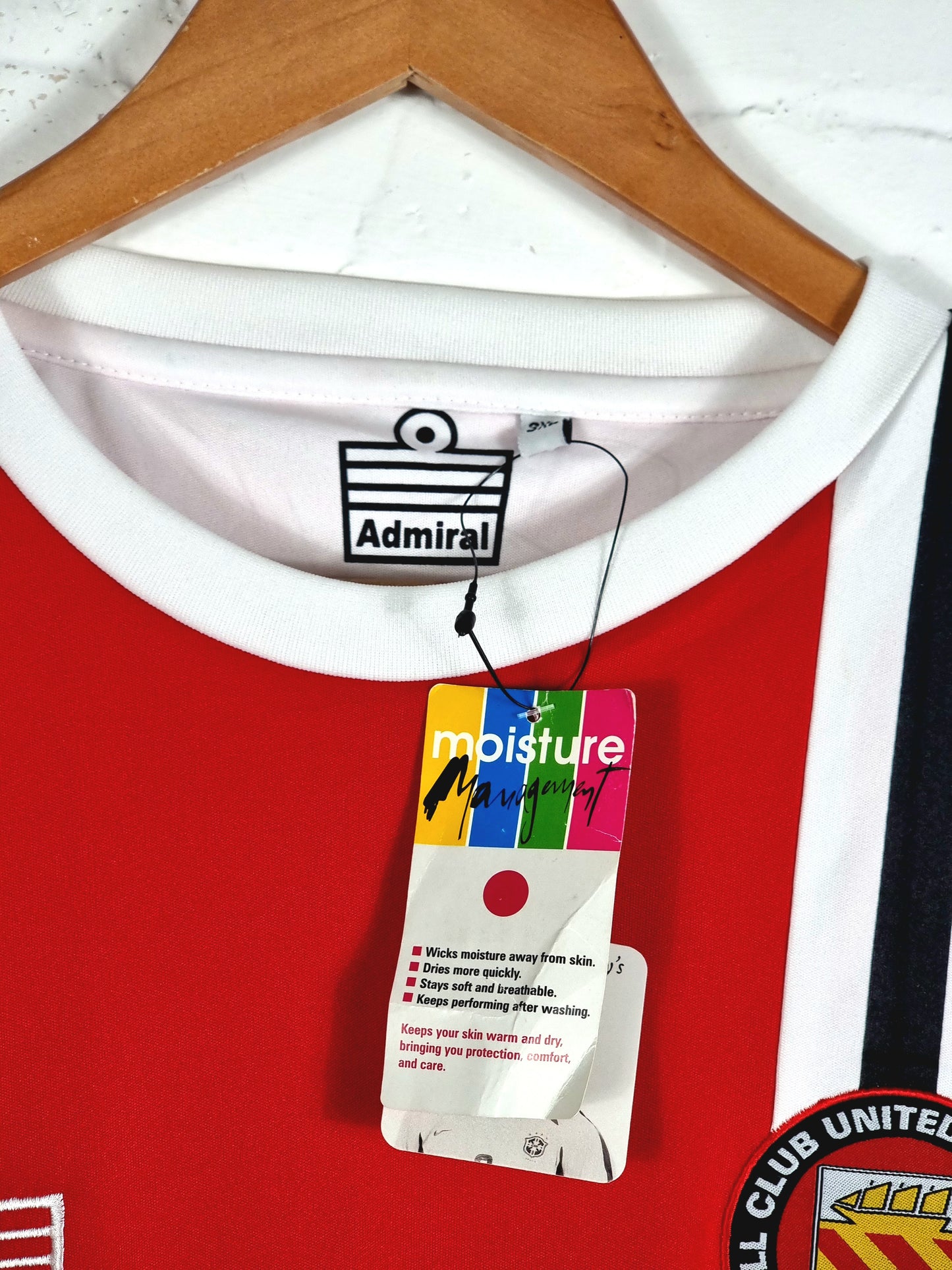 Admiral FC United of Manchester 2009/2011 Deadstock Home Shirt XXXL