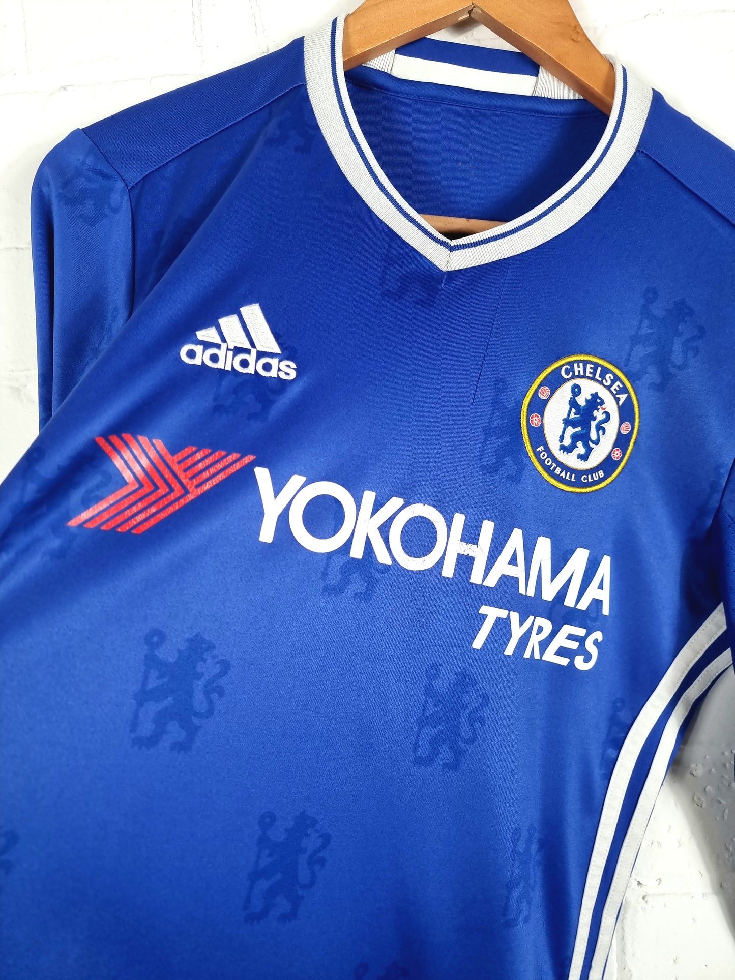 Adidas Chelsea 2016/17 Long Sleeve Home Shirt Small