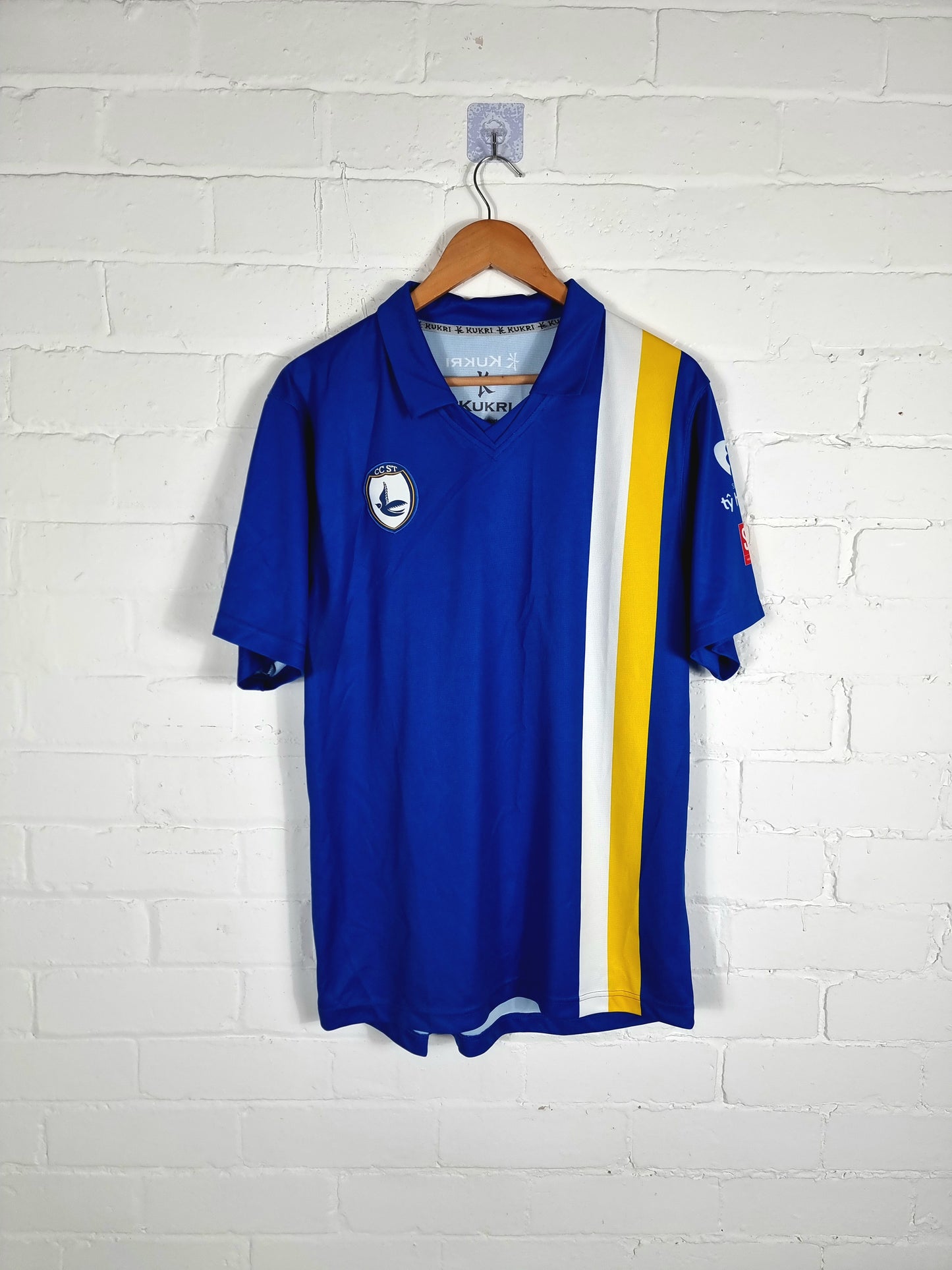 Kukri Cardiff City 2014 Supporters Trust Home Shirt Large