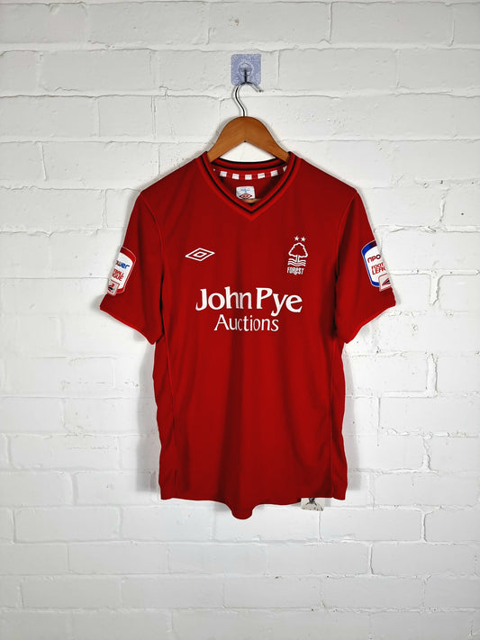 Umbro Nottingham Forest 2012/13 'Cox 19' Signed Home Shirt Large
