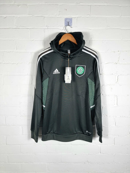 Adidas Celtic 2022/23 BNWT Condivo Hooded Sweatshirt Medium