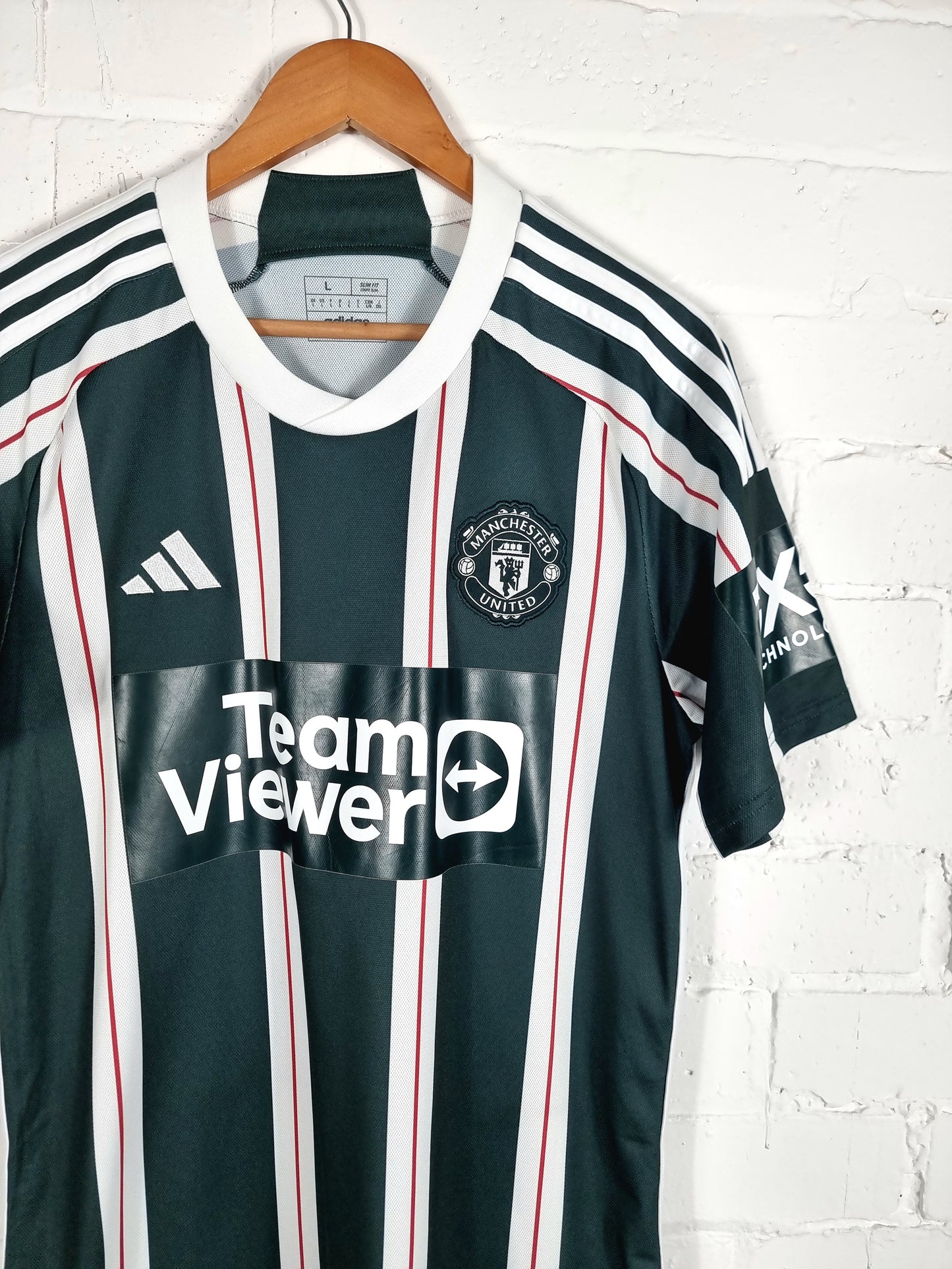 Adidas Manchester United 2022/23 'Rashford 10' Away Shirt Large