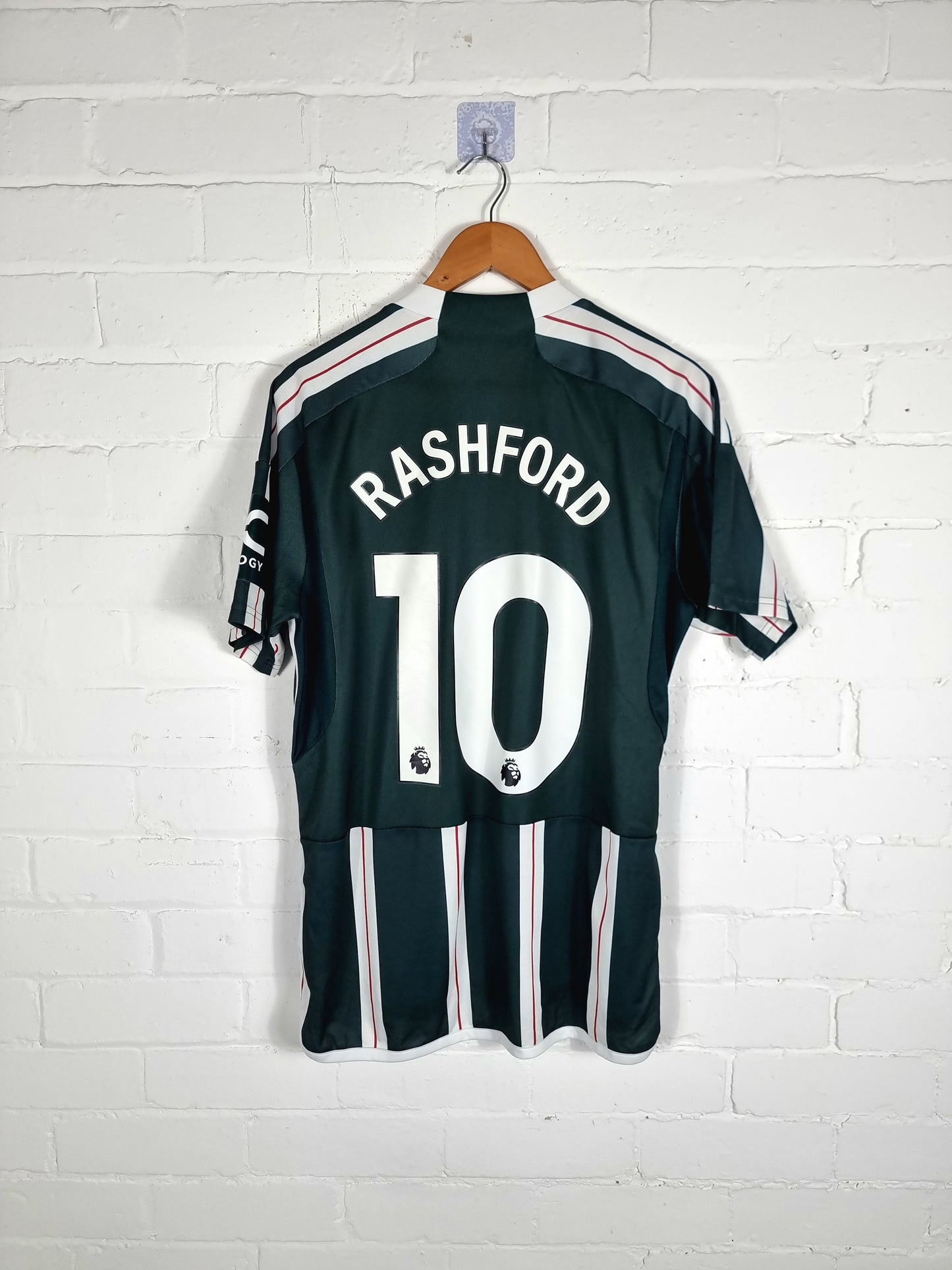 Adidas Manchester United 2022/23 'Rashford 10' Away Shirt Large