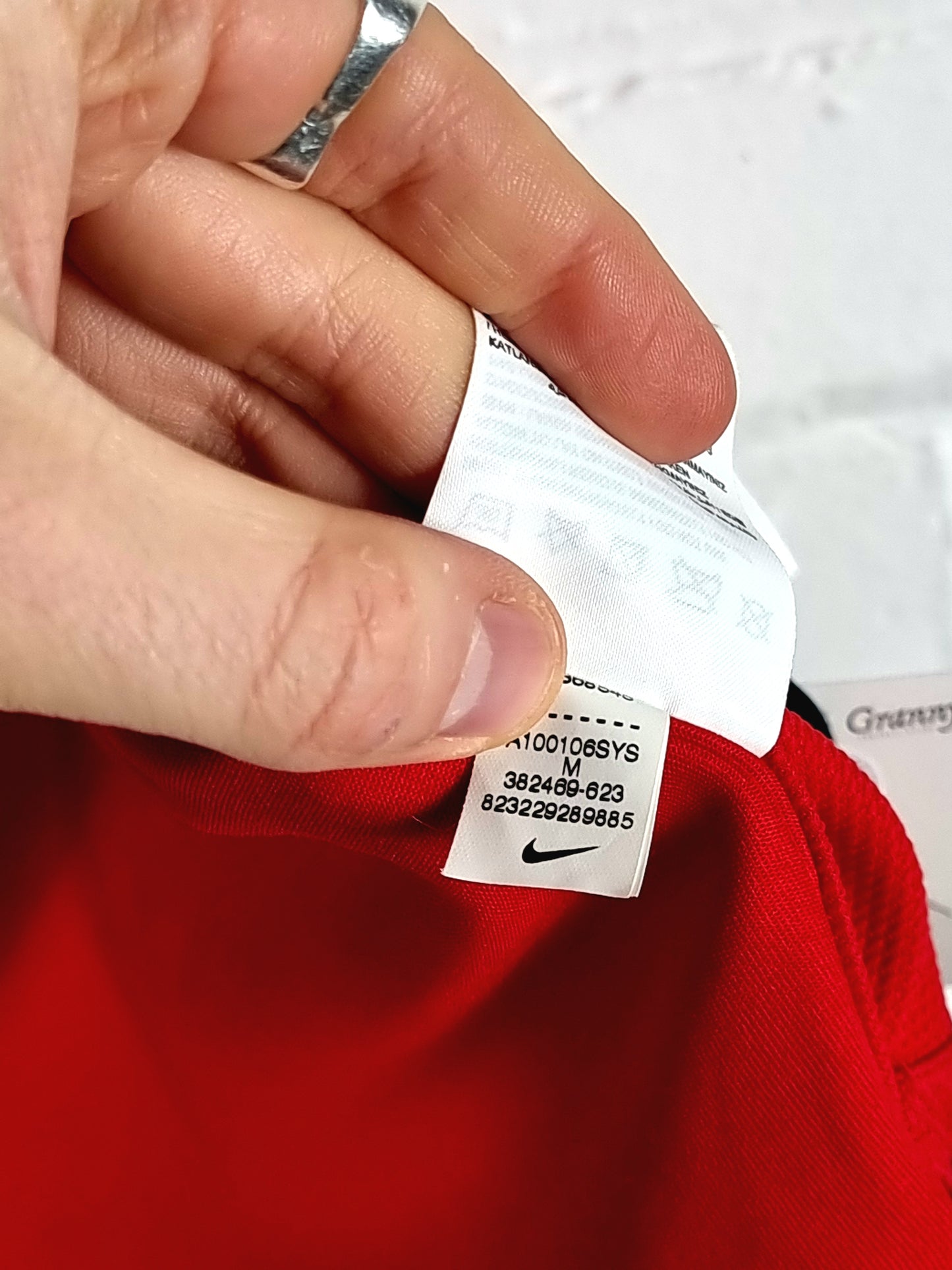 Nike Manchester United 2010/11 Home Shirt Medium