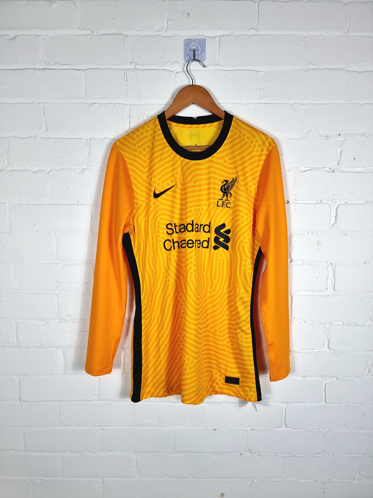 Nike Liverpool 2020/21 BNWOT Player Spec Sample Long Sleeve Goalkeeper Shirt Large