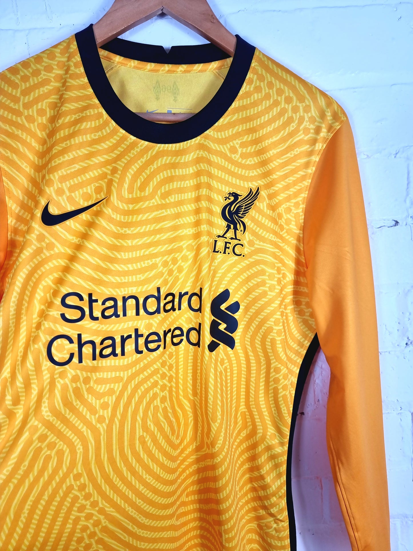 Nike Liverpool 2020/21 BNWOT Player Spec Sample Long Sleeve Goalkeeper Shirt Large