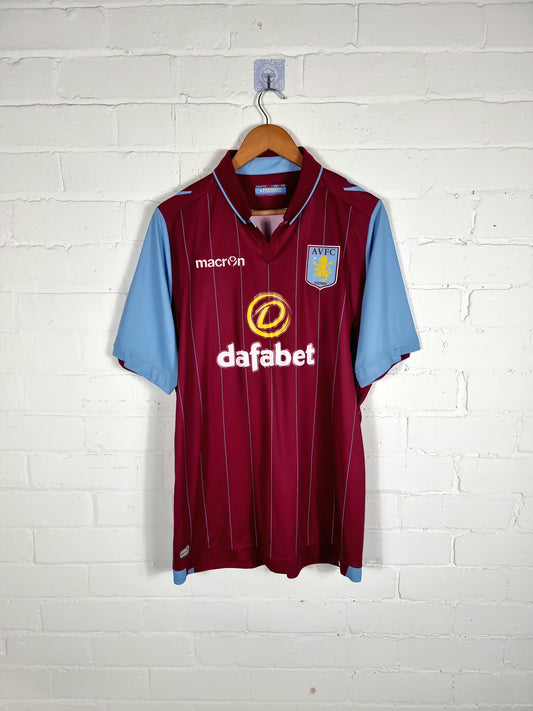 Macron Aston Villa 2014/15 Home Shirt XL