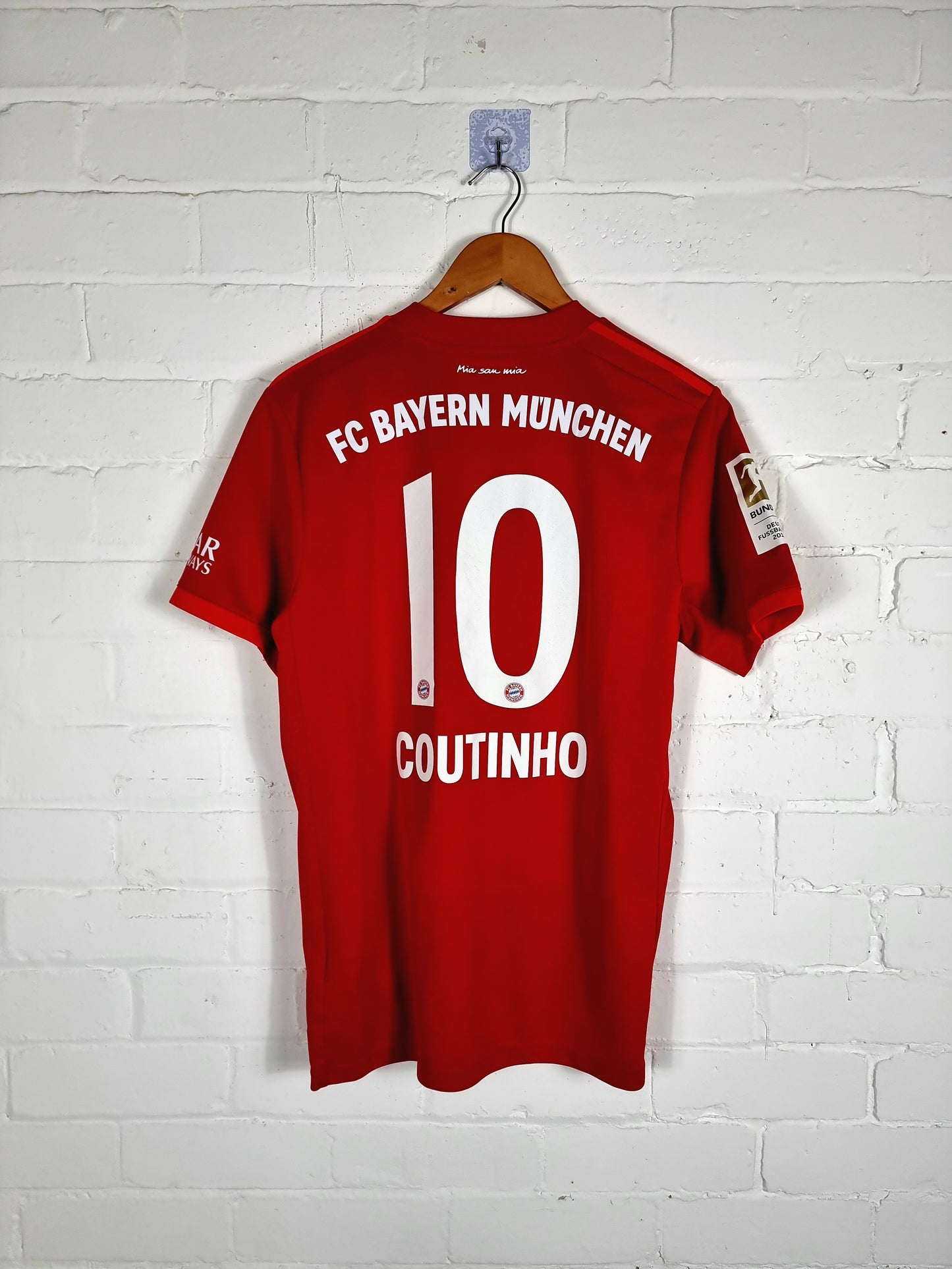 Adidas Bayern Munich 2019/20 'Coutinho 10' Home Shirt Medium