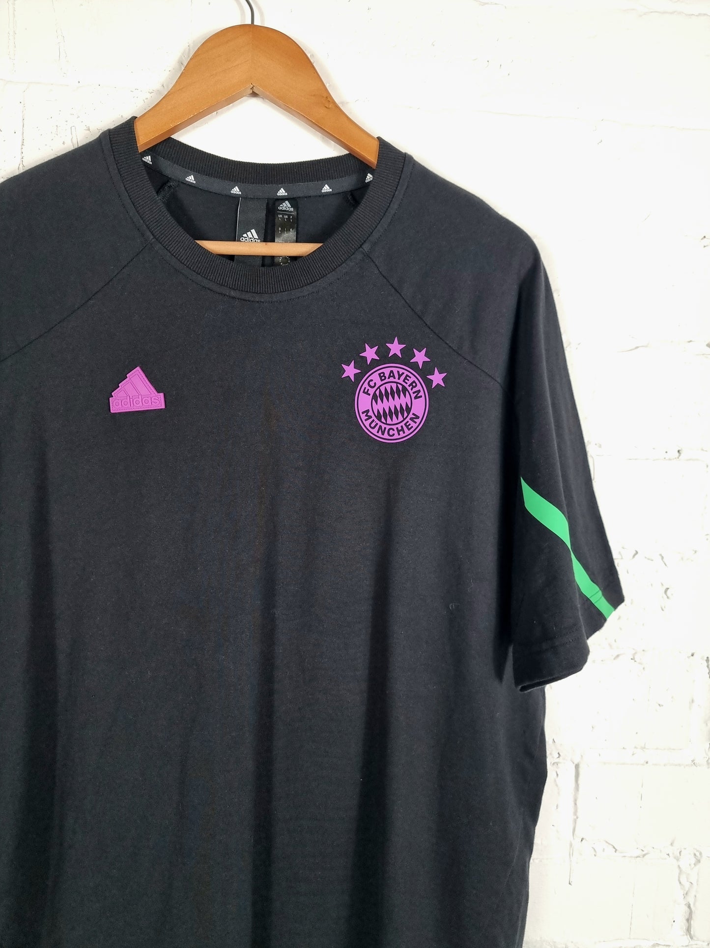 Adidas Bayern Munich 2023/24 Leisure Cotton T-Shirt Large