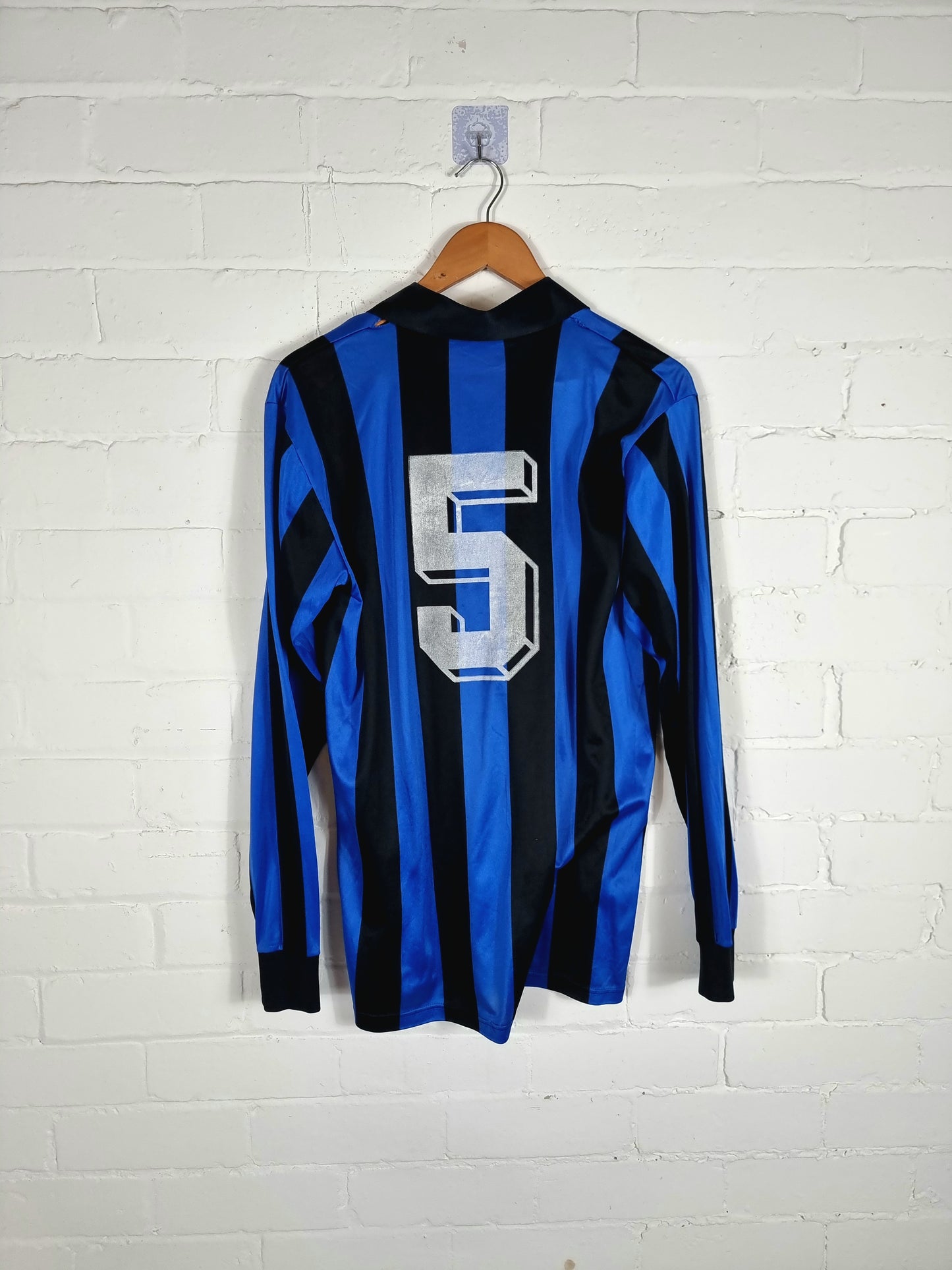 Puma SC Ronnau 74 1980s Long Sleeve Football Shirt Large