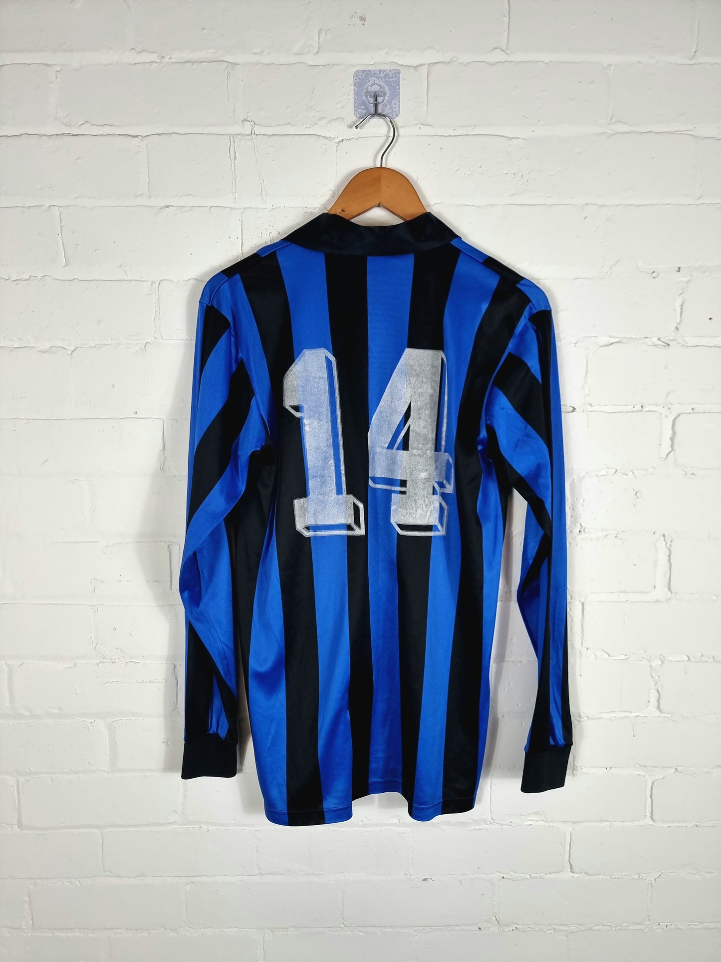 Puma SC Ronnau 74 1980s Long Sleeve Football Shirt Large