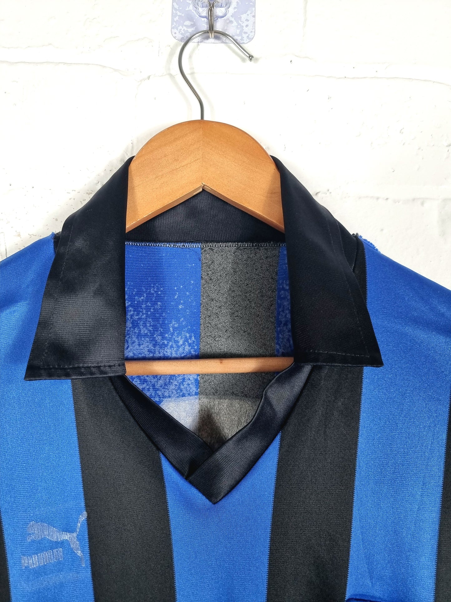 Puma SC Ronnau 74 1980s Long Sleeve Football Shirt Large