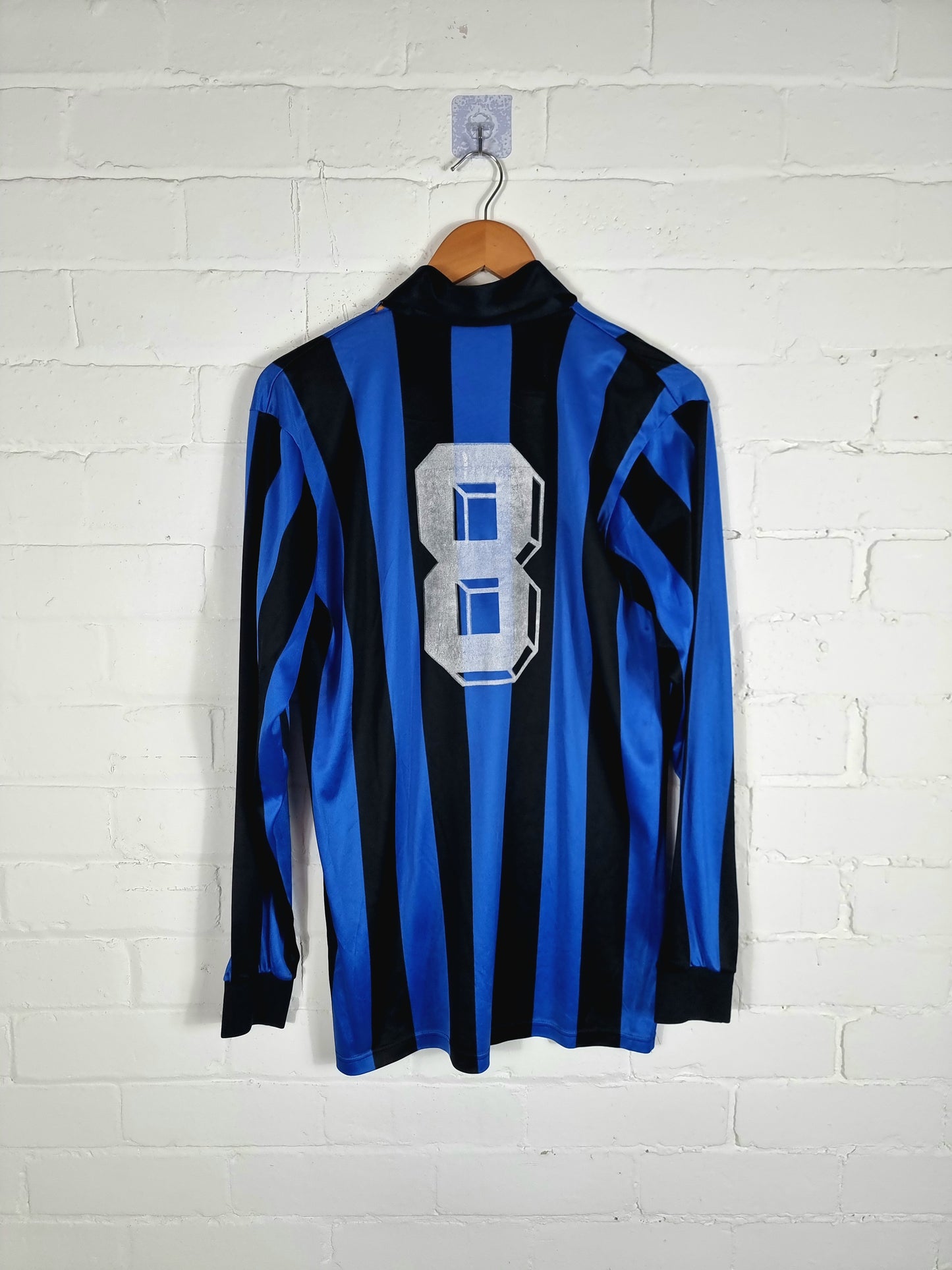 Puma SC Ronnau 74 1980s Long Sleeve Football Shirt Large