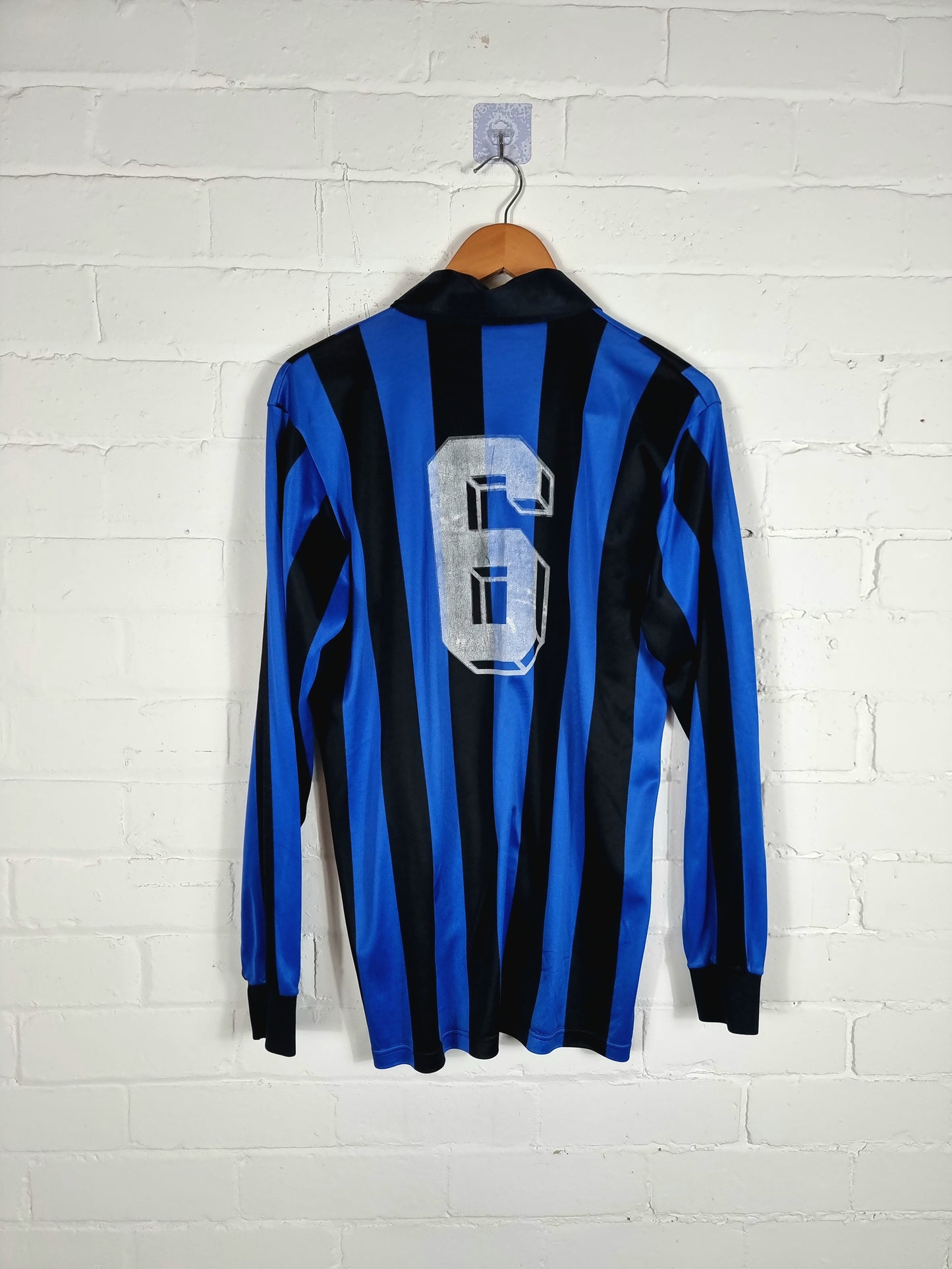 Puma SC Ronnau 74 1980s Long Sleeve Football Shirt Large