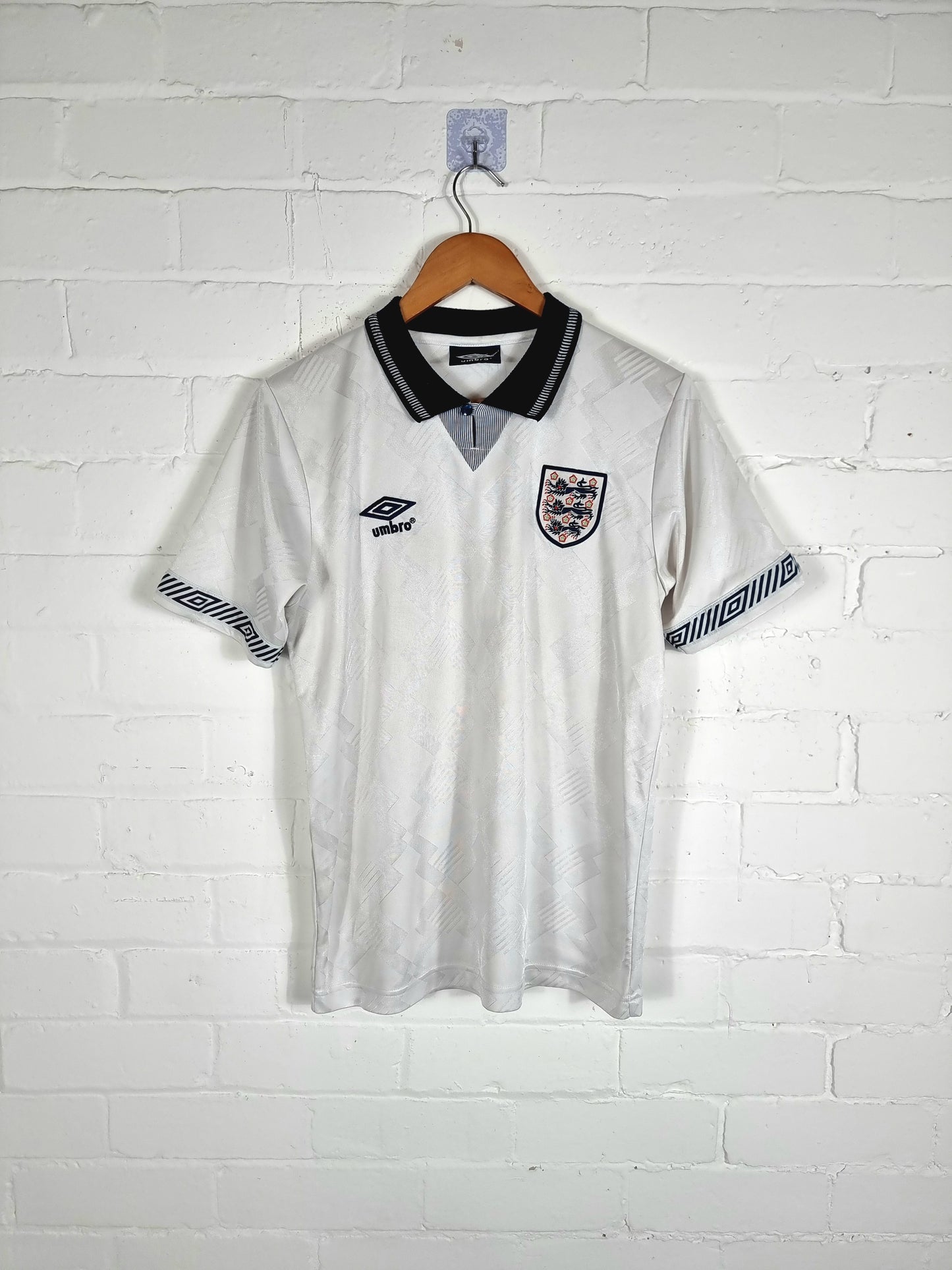 Umbro England 1990/92 '19 (Gascoigne)' Reissue Home Shirt Small
