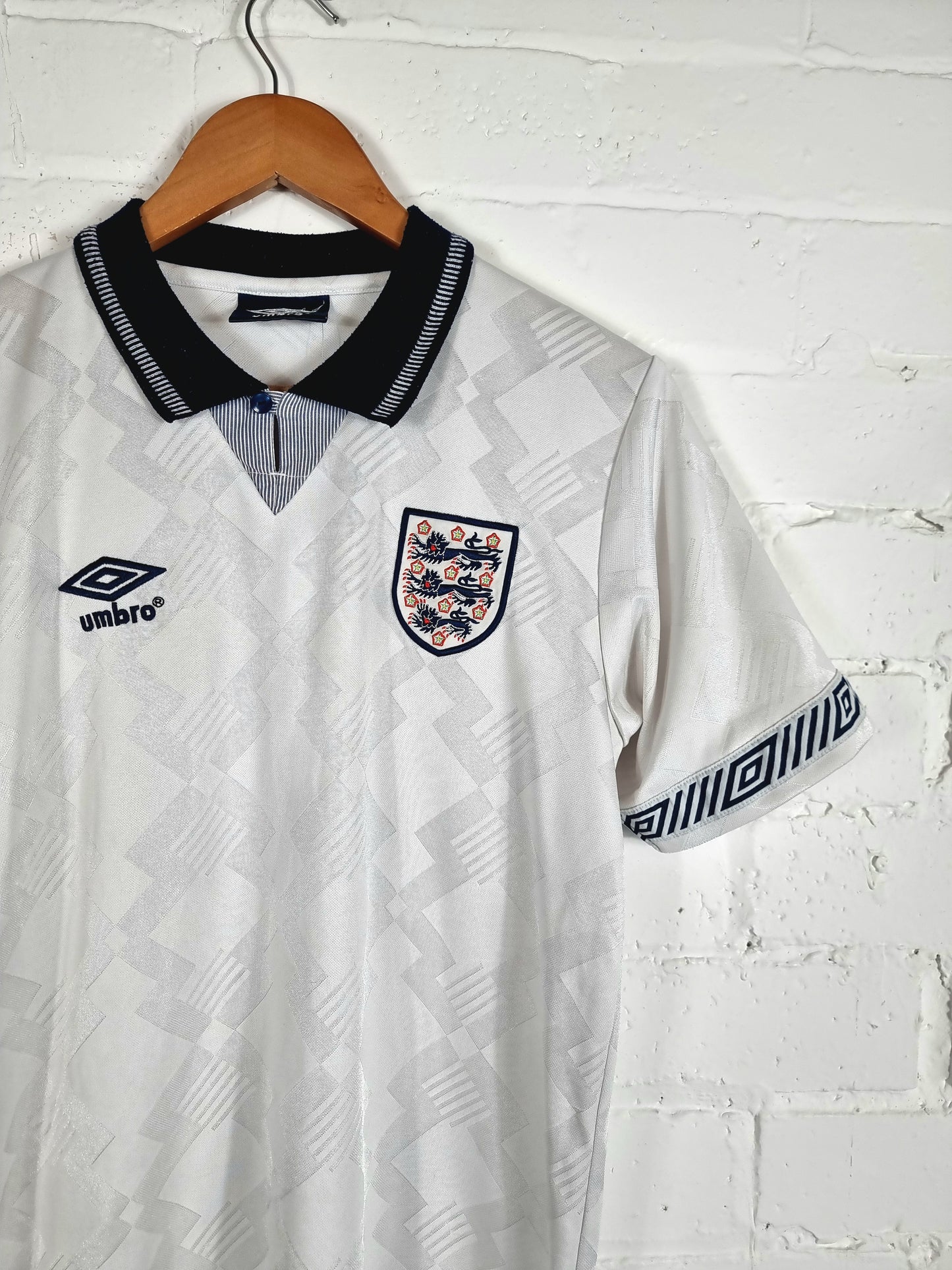 Umbro England 1990/92 '19 (Gascoigne)' Reissue Home Shirt Small
