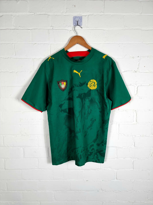 Puma Cameroon 2006/08 Home Shirt Medium