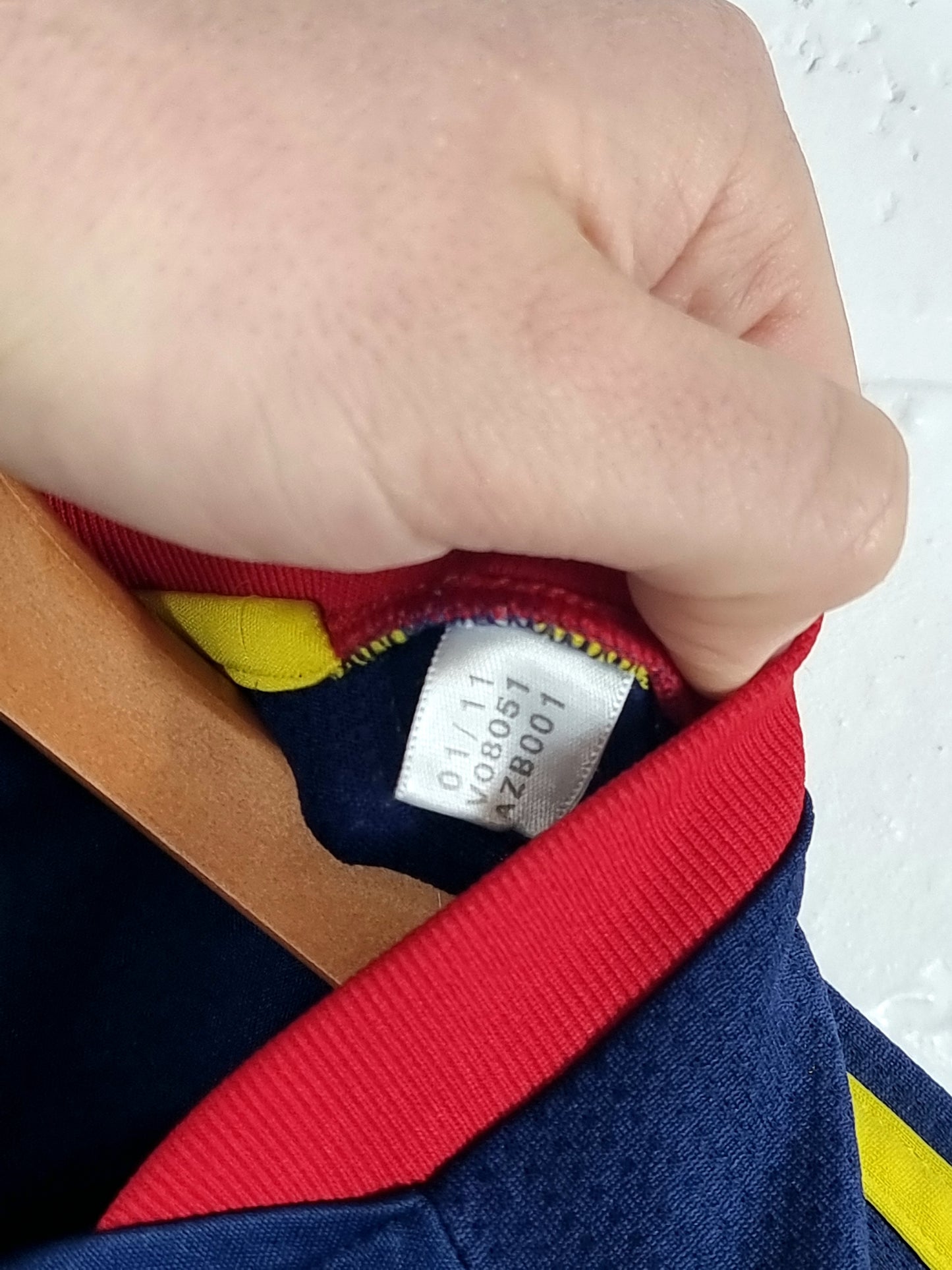 Adidas Colombia 2011/13 Long Sleeve Away Shirt Large