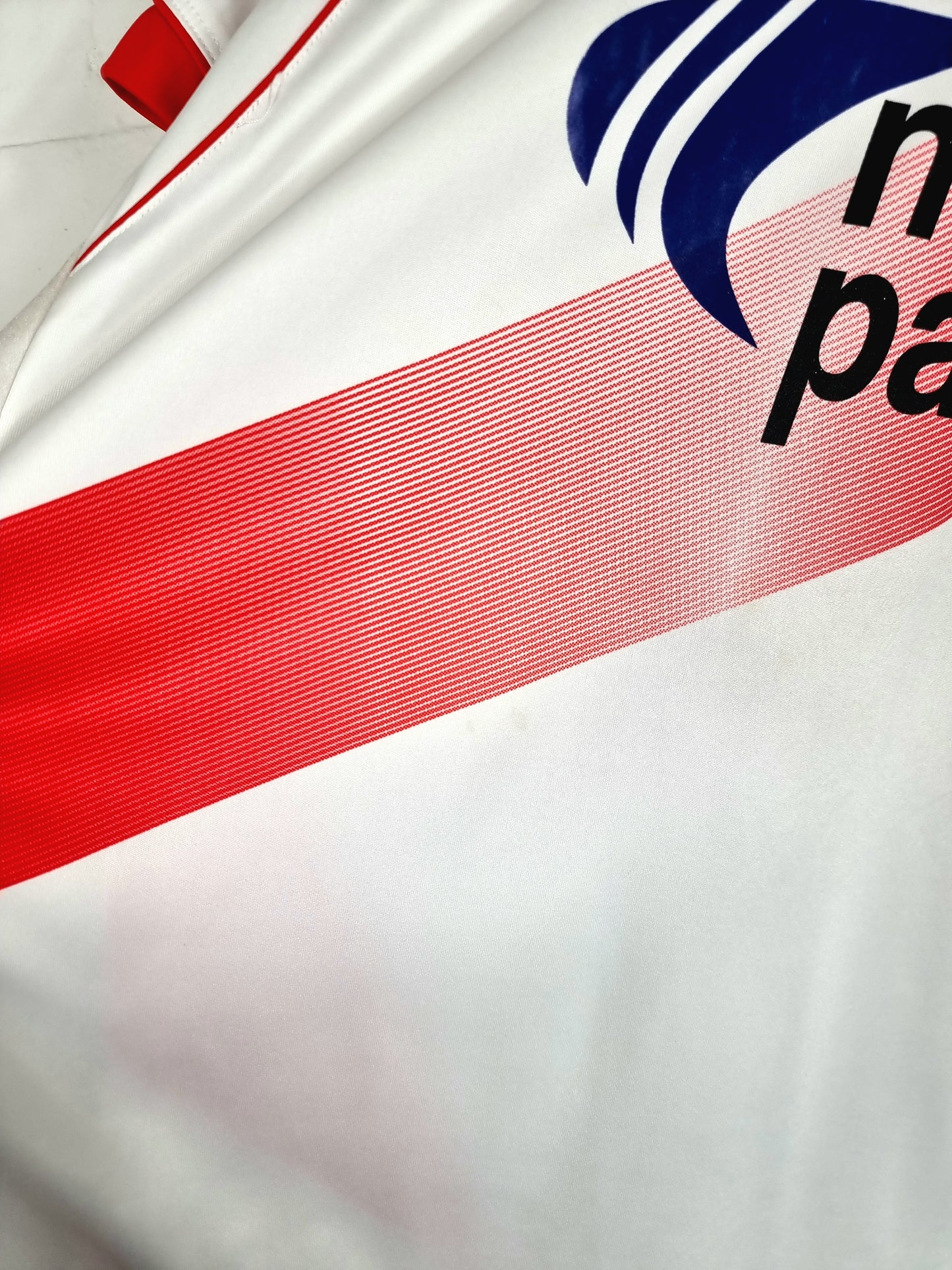 Diadora AC Mantova 2007/08 'Grauso 14' Match Issue Signed Home Shirt Small