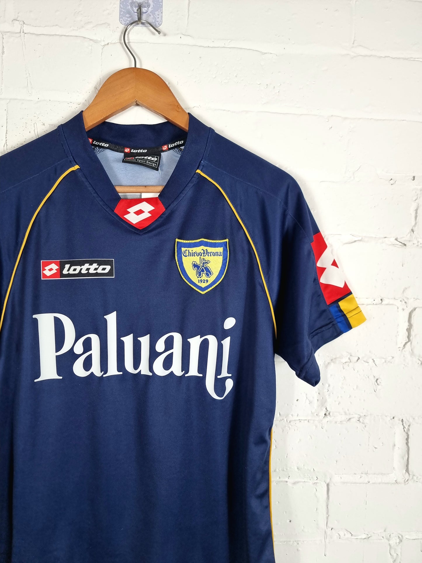 Lotto Chievo Verona 2003/04 Training Shirt Small