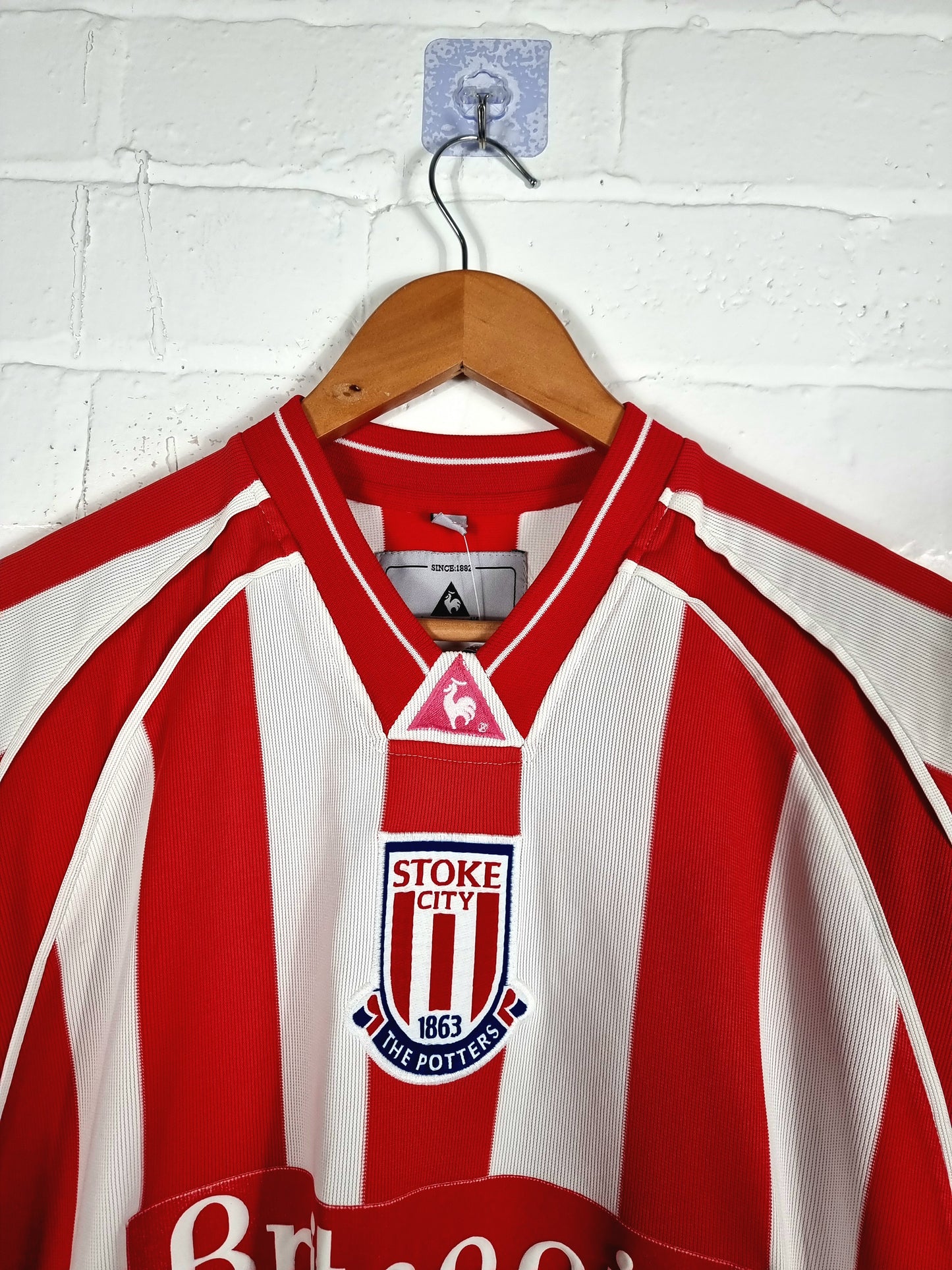 Le Coq Sportif Stoke City 2001/03 Home Shirt XL