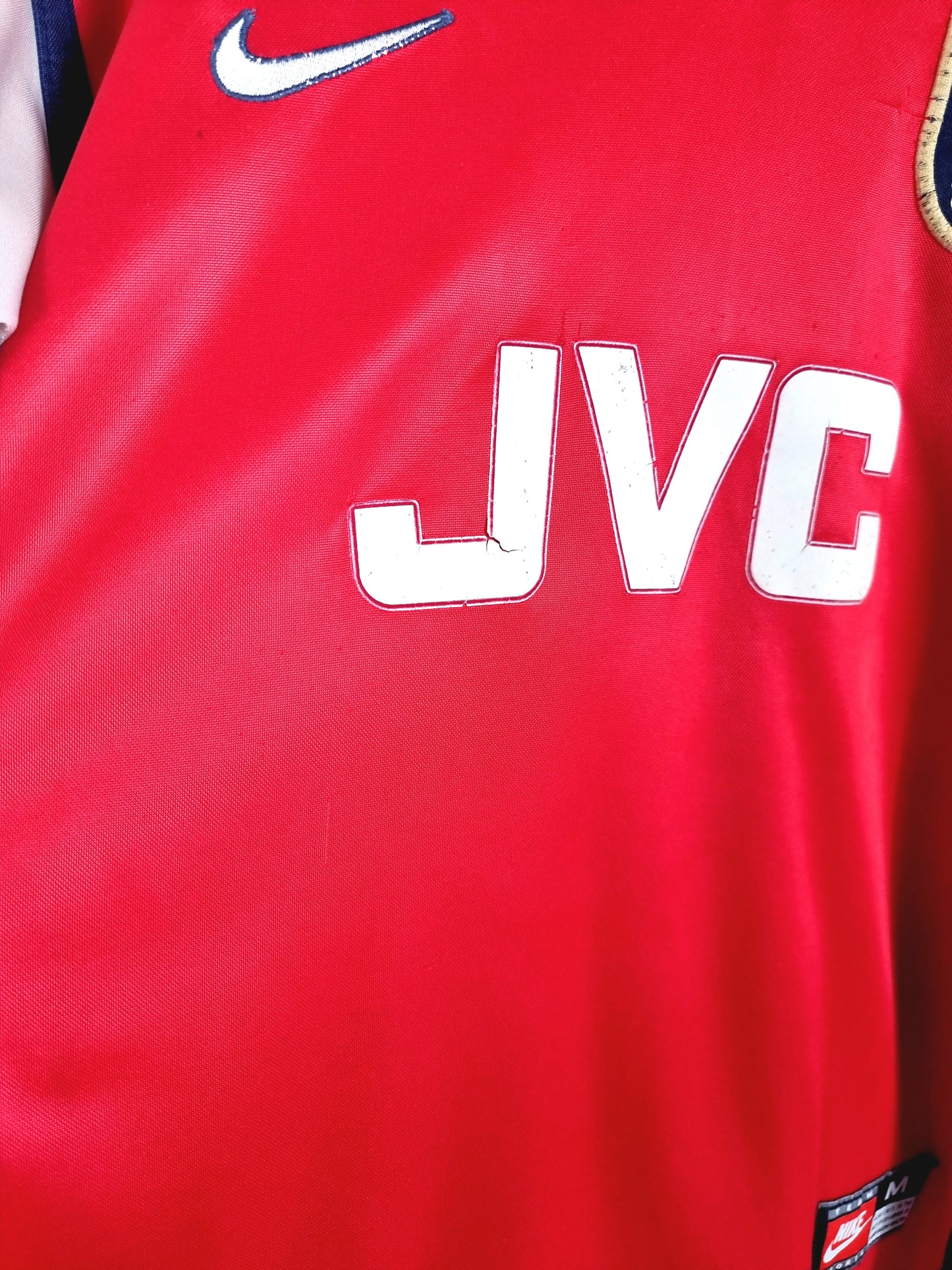 Nike Arsenal 1998/99 'Overmars 11' Home Shirt Medium