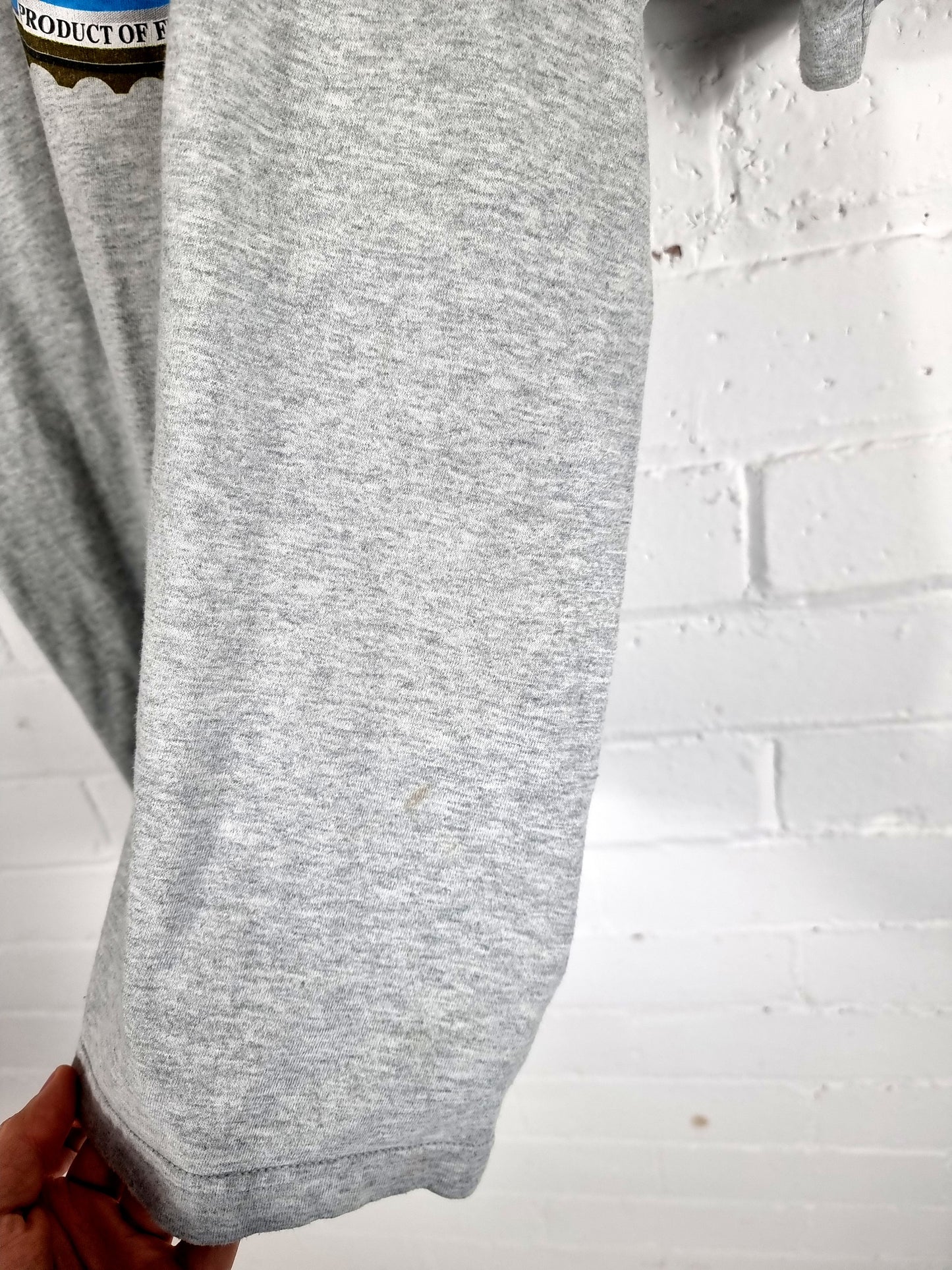 Adidas Marseille 2000/01 Graphic Cotton Leisure T-Shirt Medium