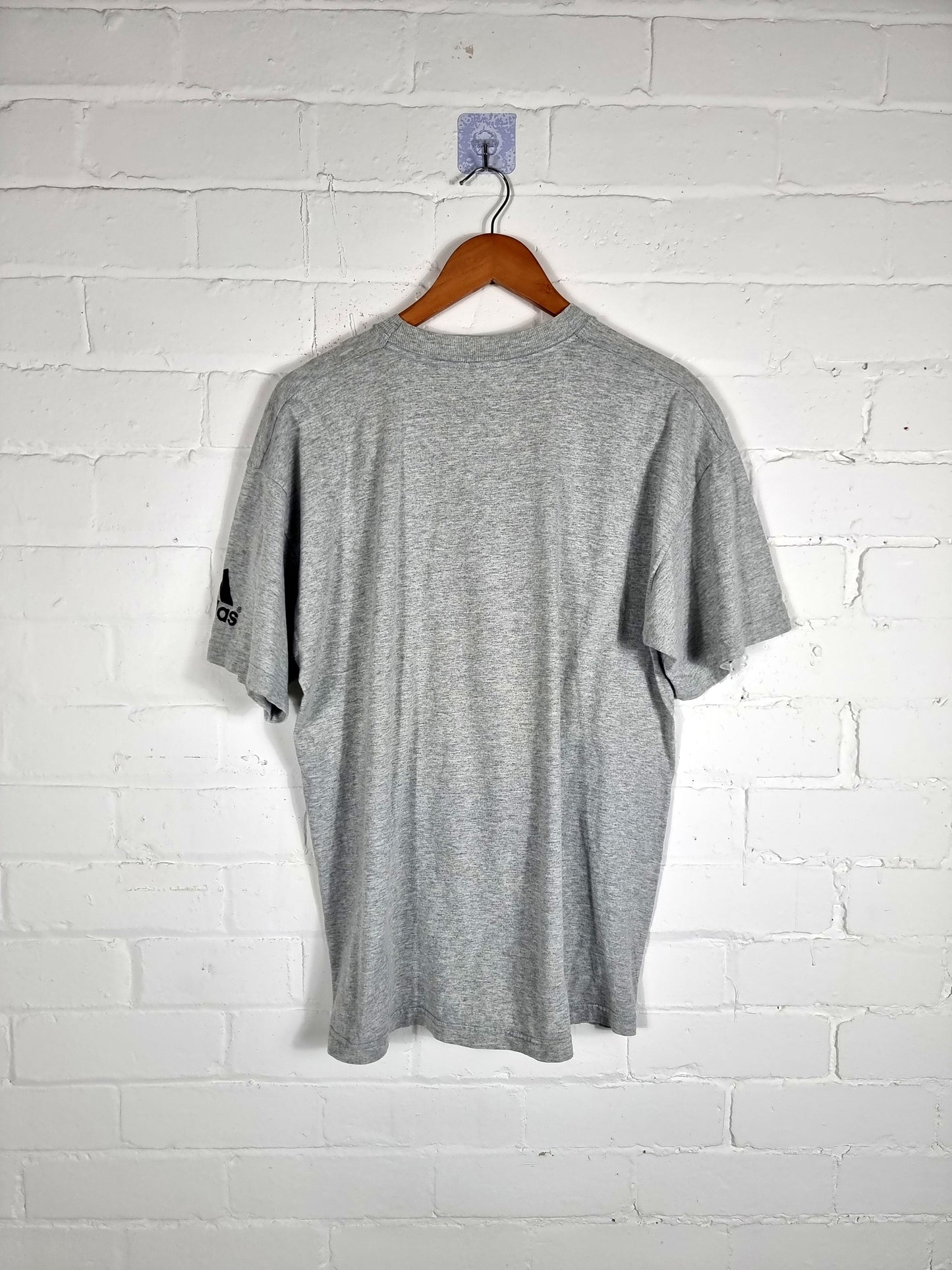 Adidas Marseille 2000/01 Graphic Cotton Leisure T-Shirt Medium