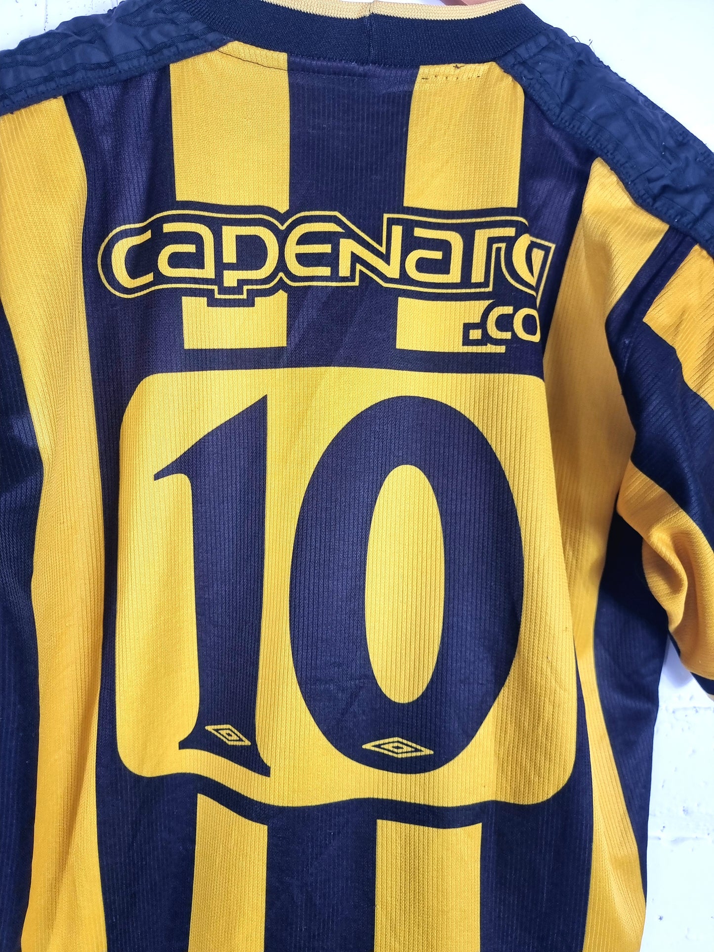 Umbro Penarol 2000/01 '10 (Bengochea)' Home Shirt Medium