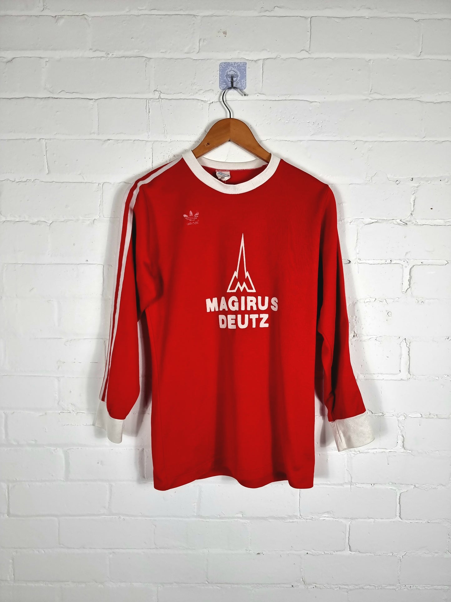 Adidas Bayern Munich 1979/80 Long Sleeve Home Shirt Medium