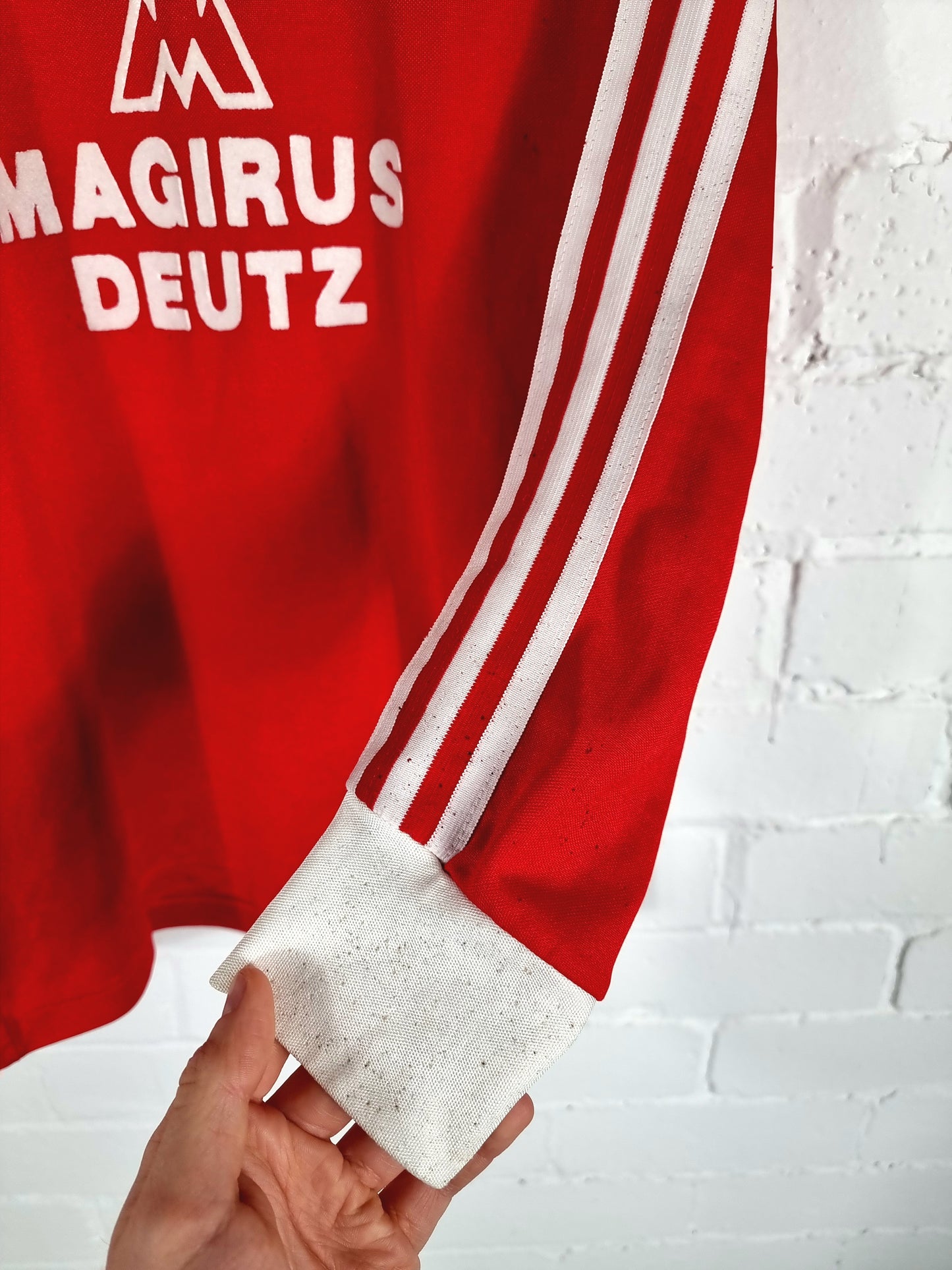 Adidas Bayern Munich 1979/80 Long Sleeve Home Shirt Medium