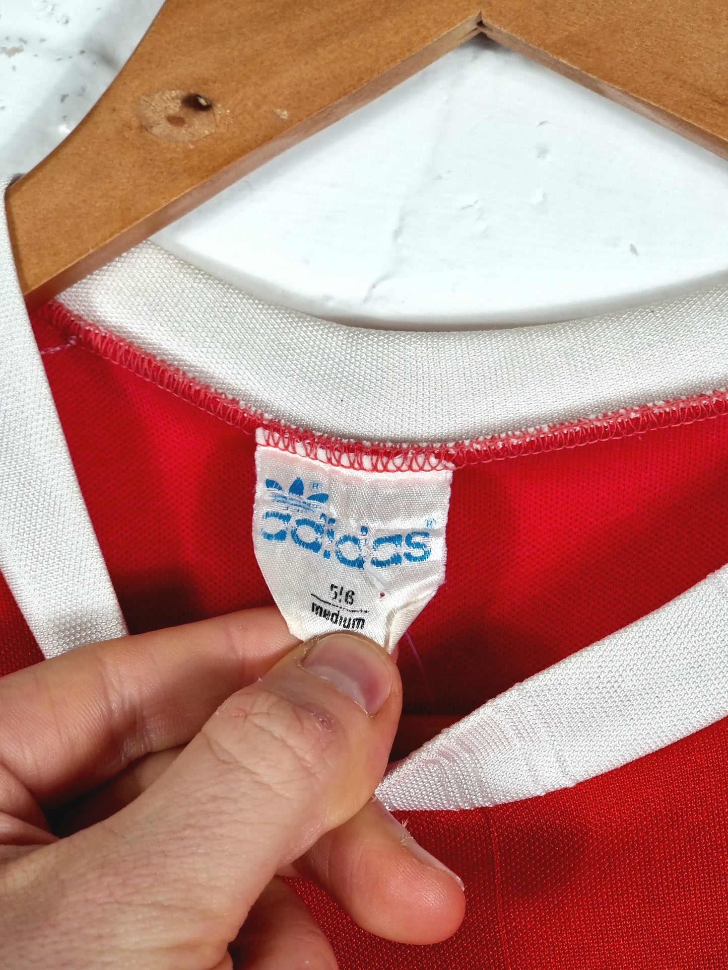 Adidas Bayern Munich 1979/80 Long Sleeve Home Shirt Medium