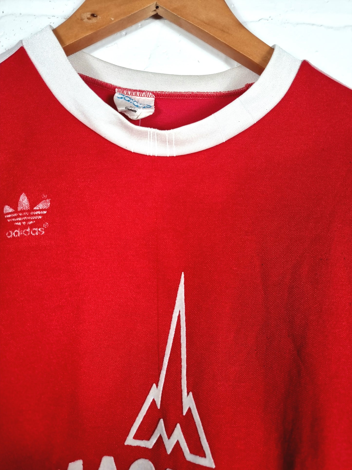 Adidas Bayern Munich 1979/80 Long Sleeve Home Shirt Medium