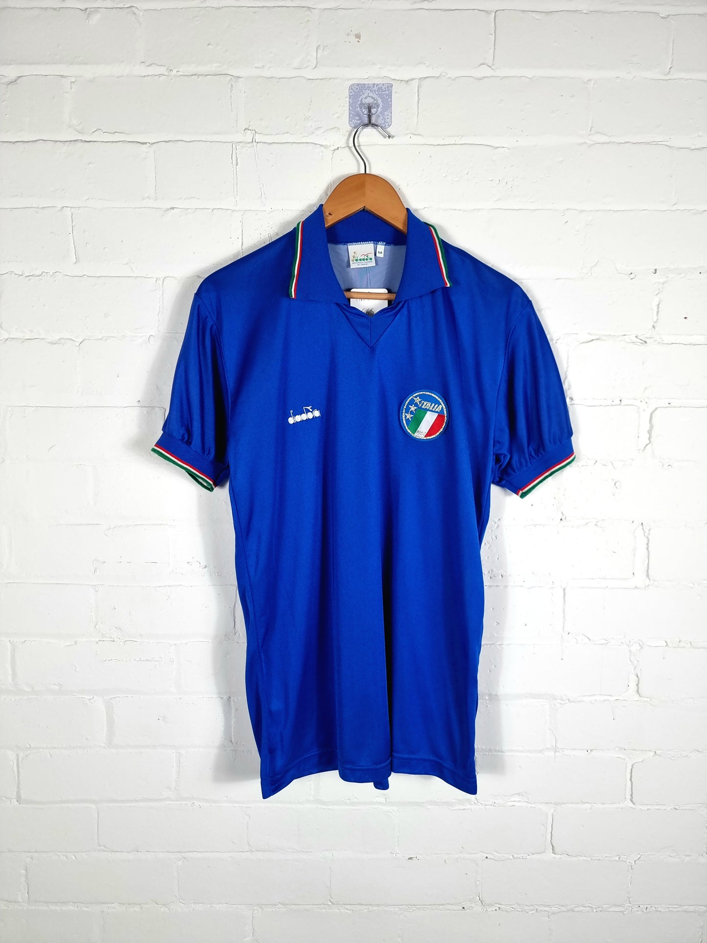 Diadora Italy 1986/90 Home Shirt Medium