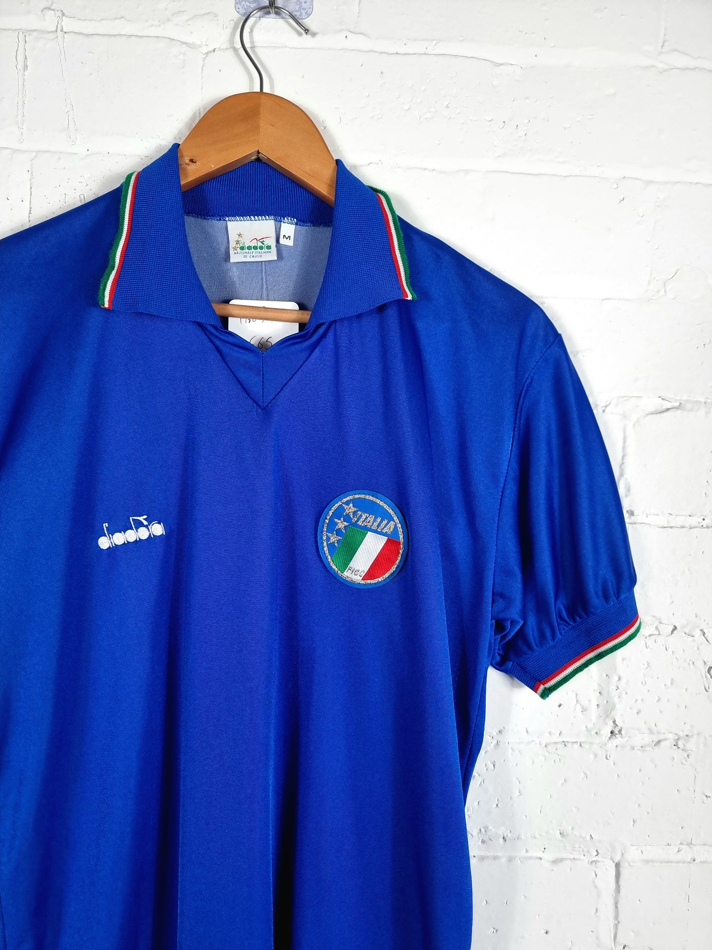 Diadora Italy 1986/90 Home Shirt Medium