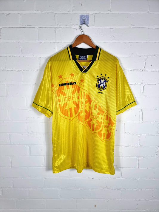 Umbro Brazil 1994/97 Home Shirt XL
