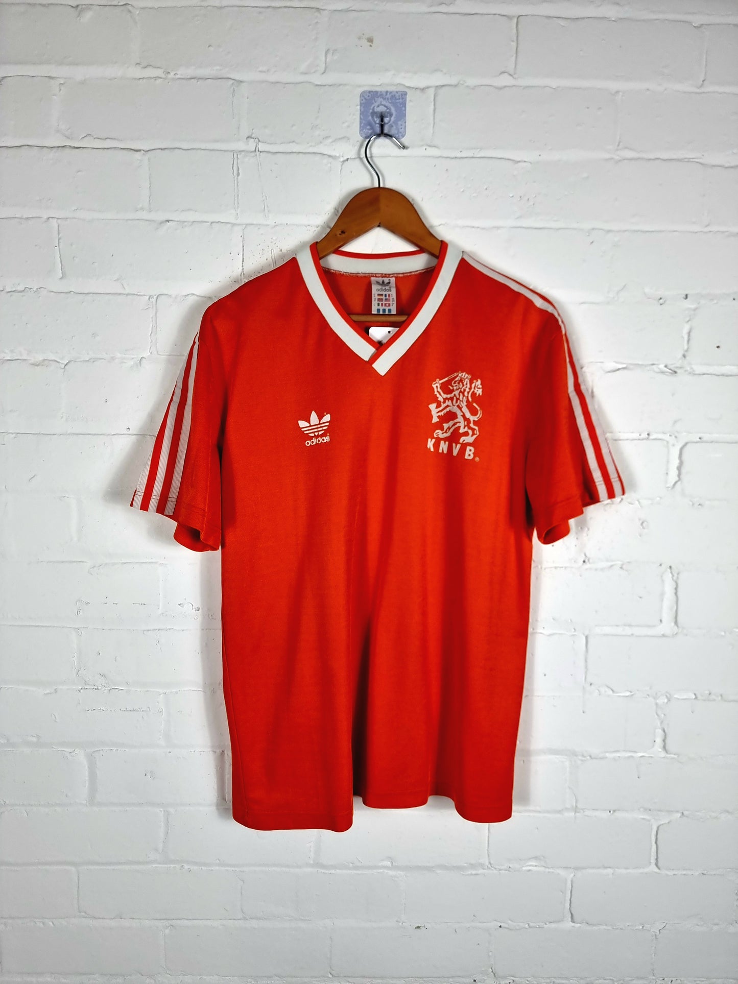 Adidas Holland 1985/88 Home Shirt Medium