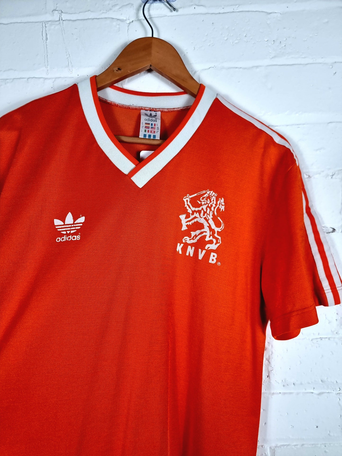 Adidas Holland 1985/88 Home Shirt Medium